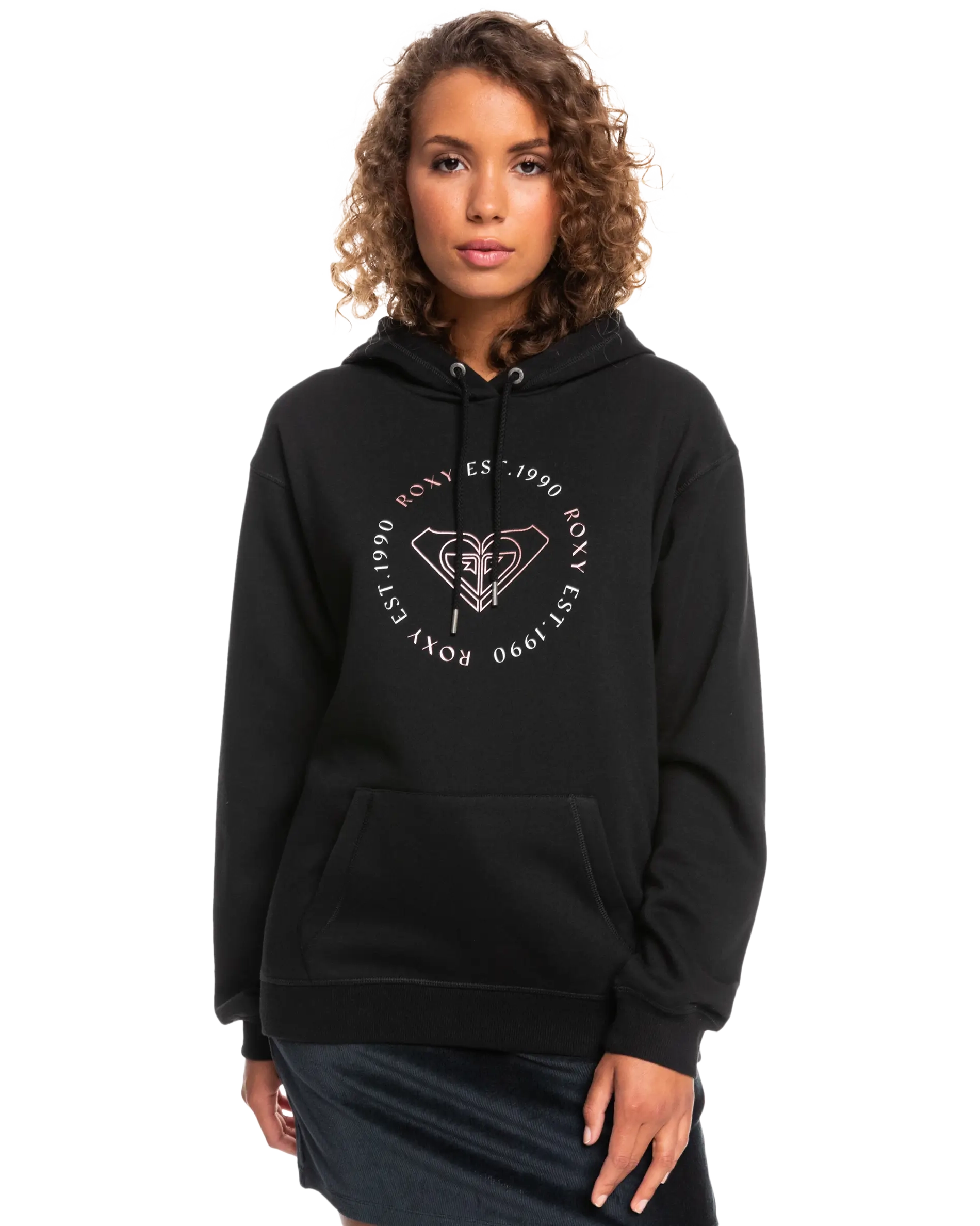 Surf Stocked Brushed Hoodie In Anthracite
