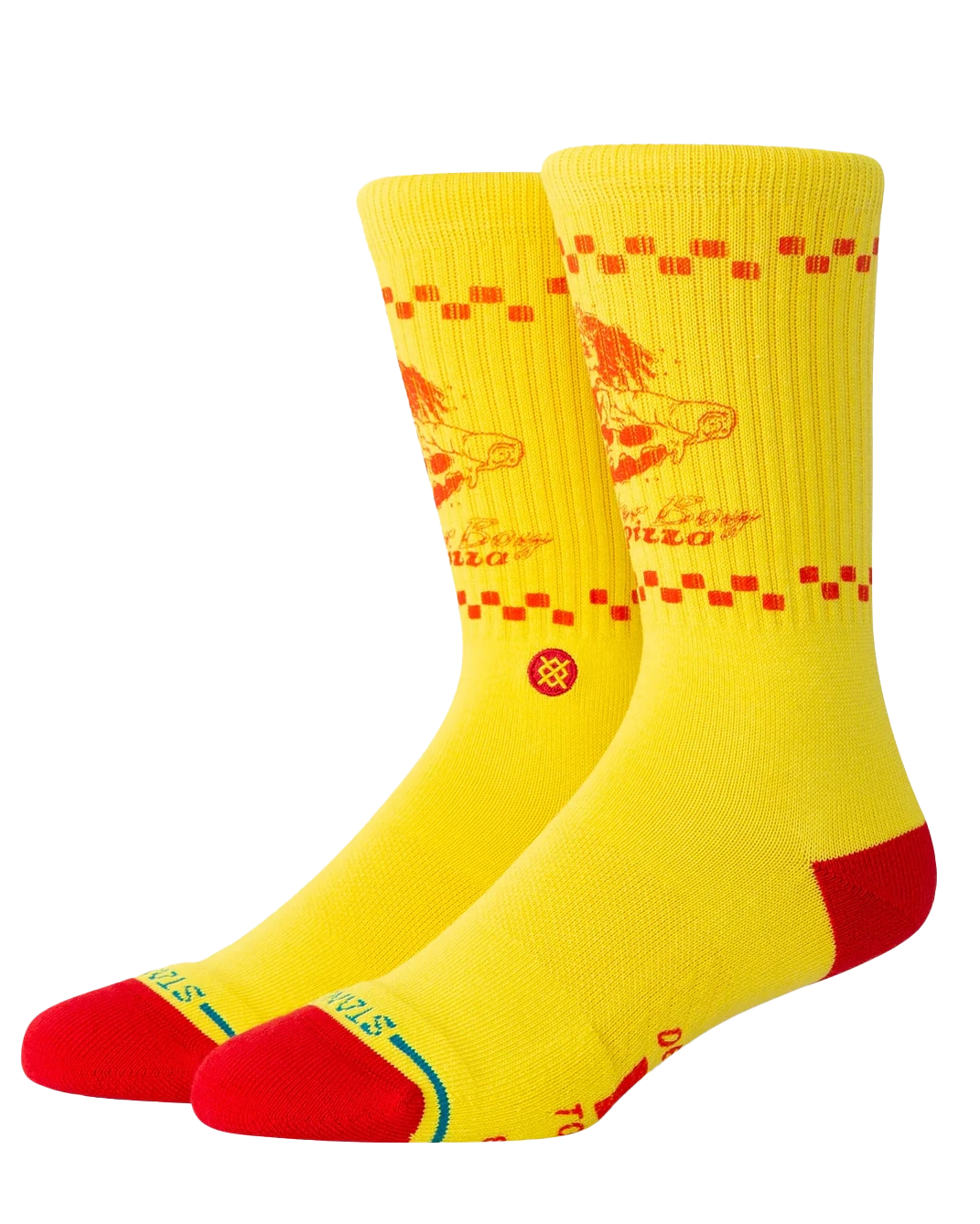 Surfer Boy Socks In Yellow