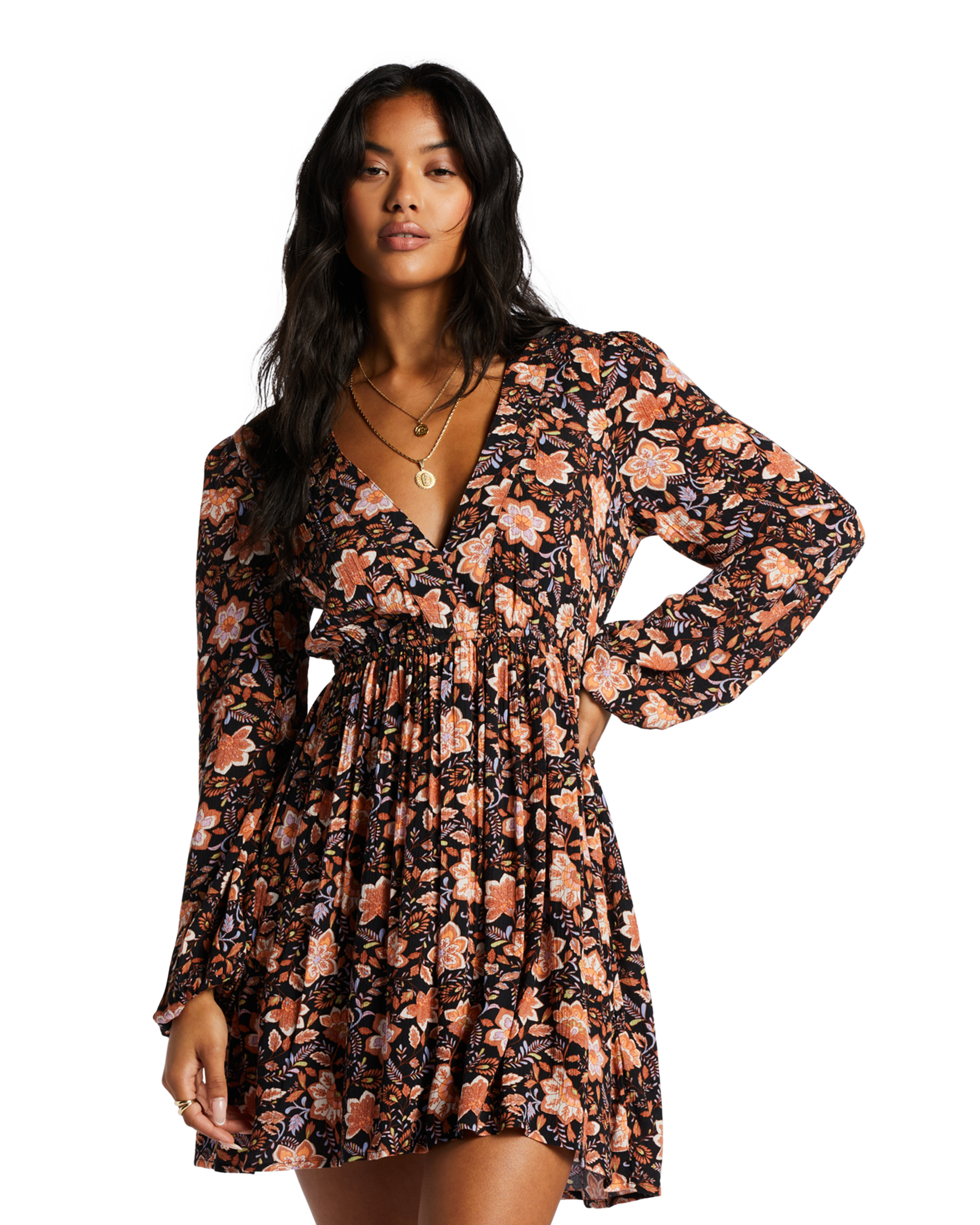 Sweetest Dream Dress In Black Pebble