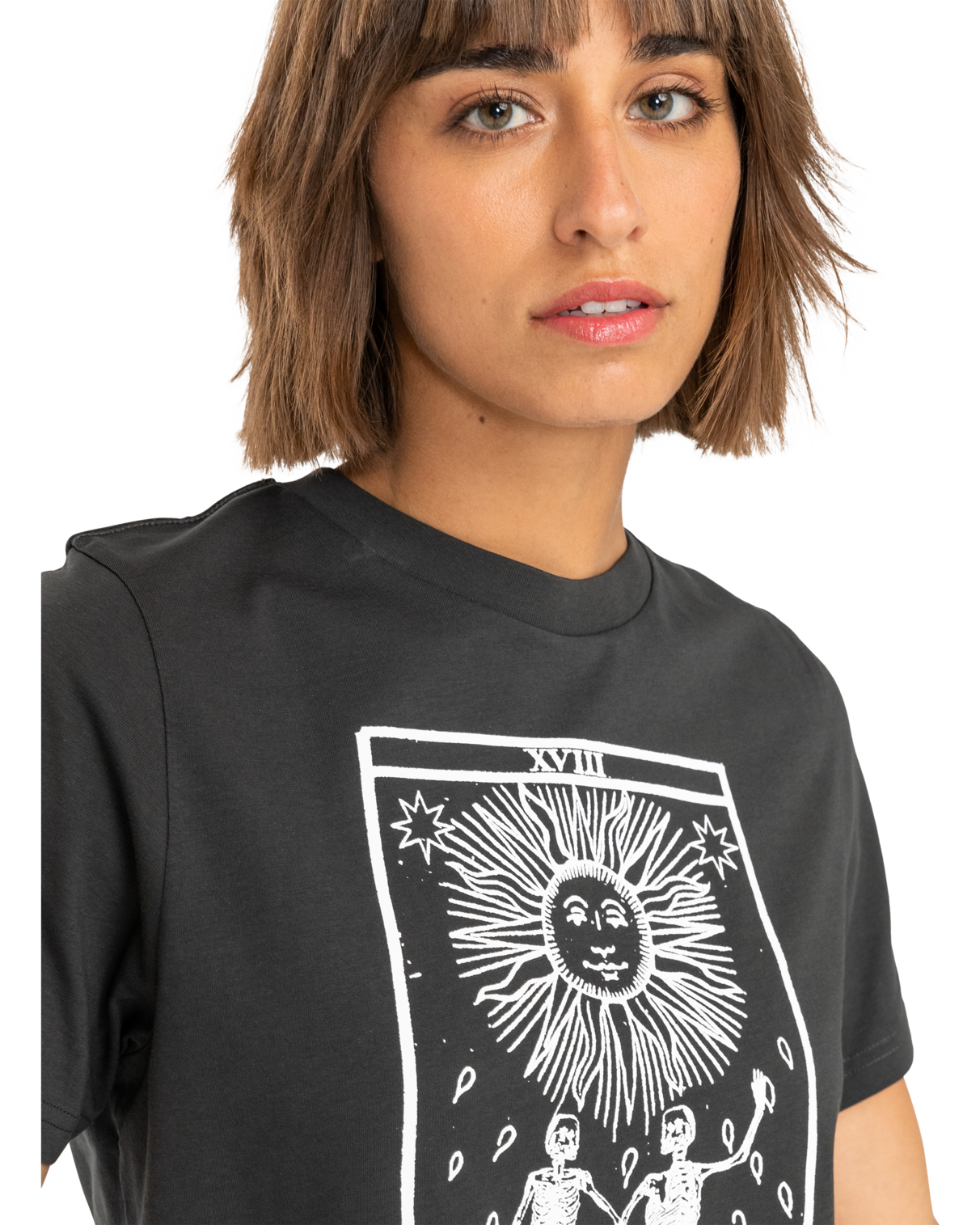 Tarot Way T-shirt In Pirate Black