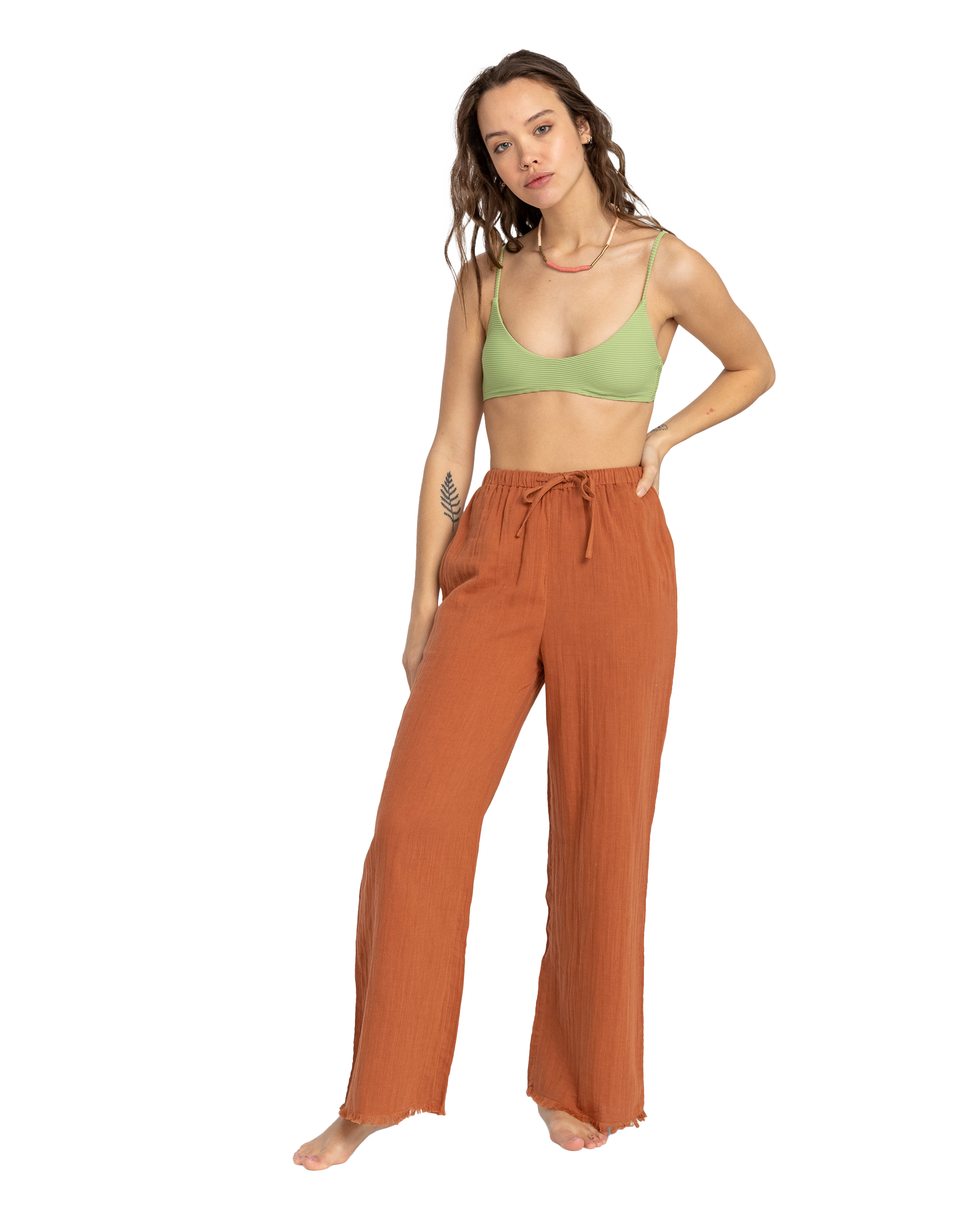 That Smile Trousers In Golden Brown