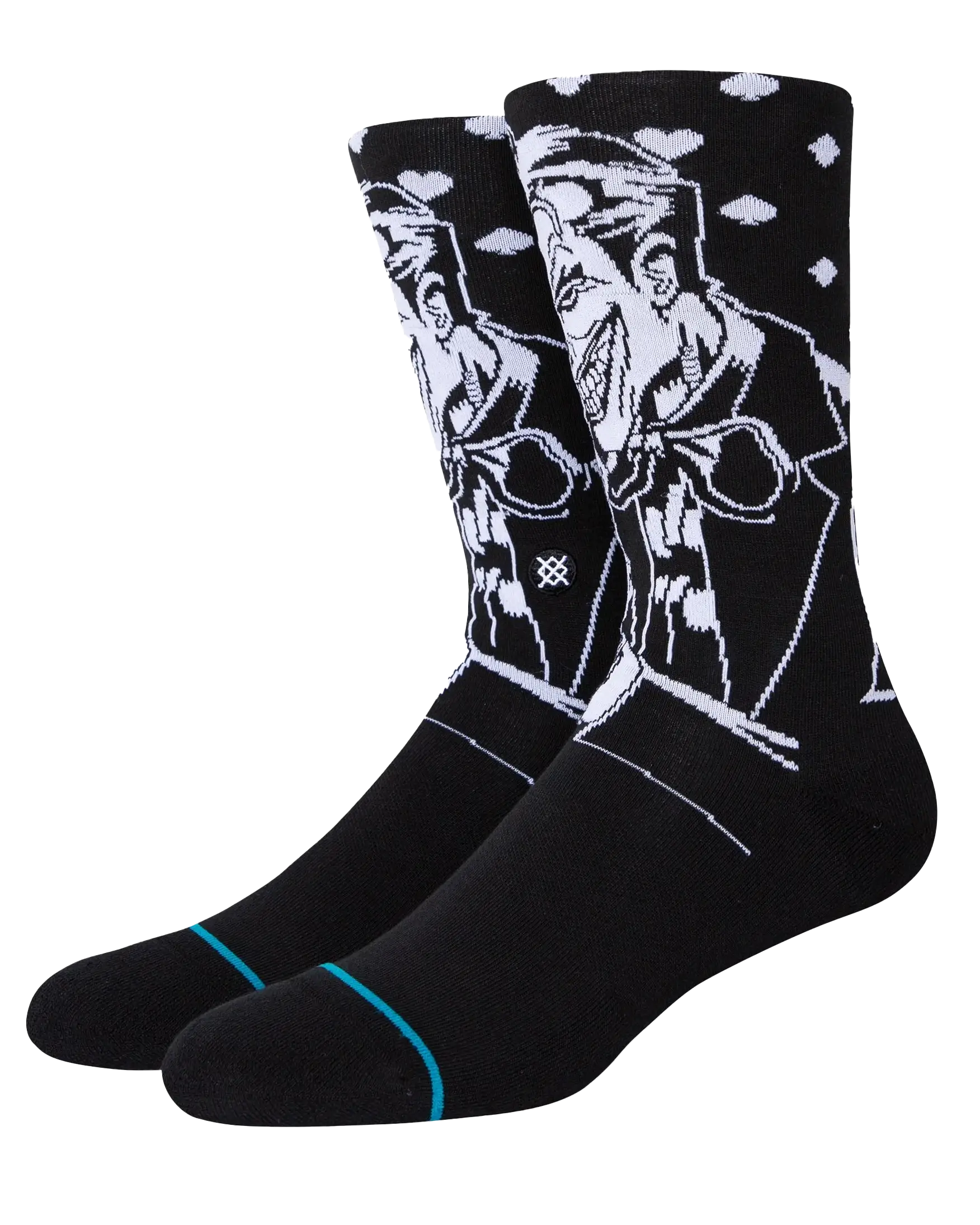 The Joker Socks In Black