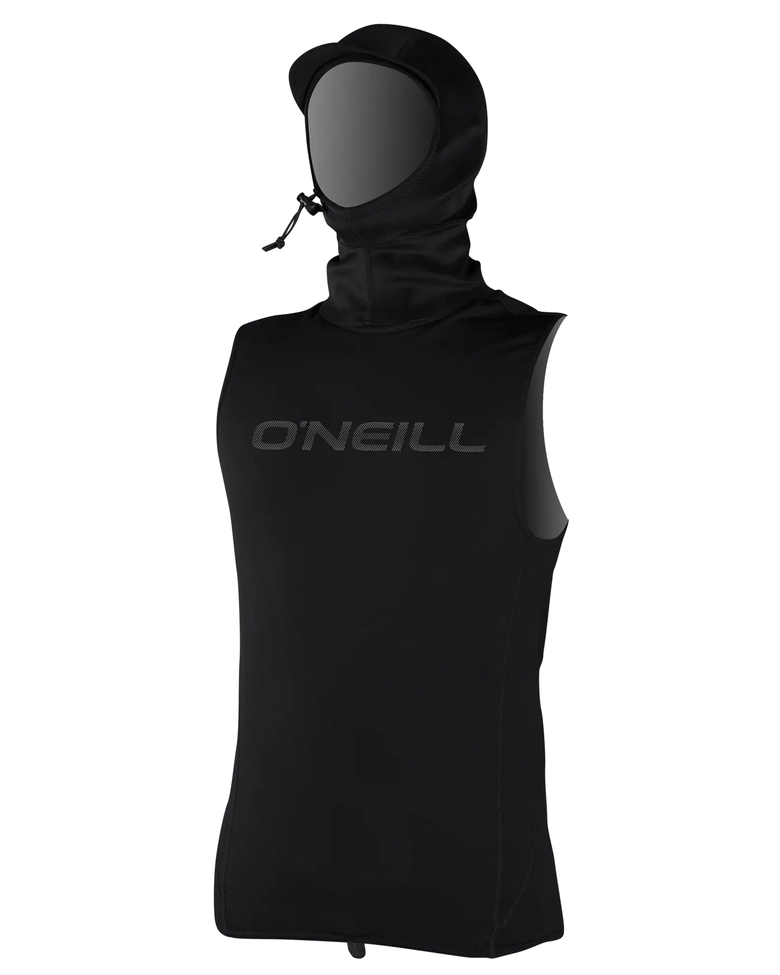 Thermox Hooded Rash Vest In Black