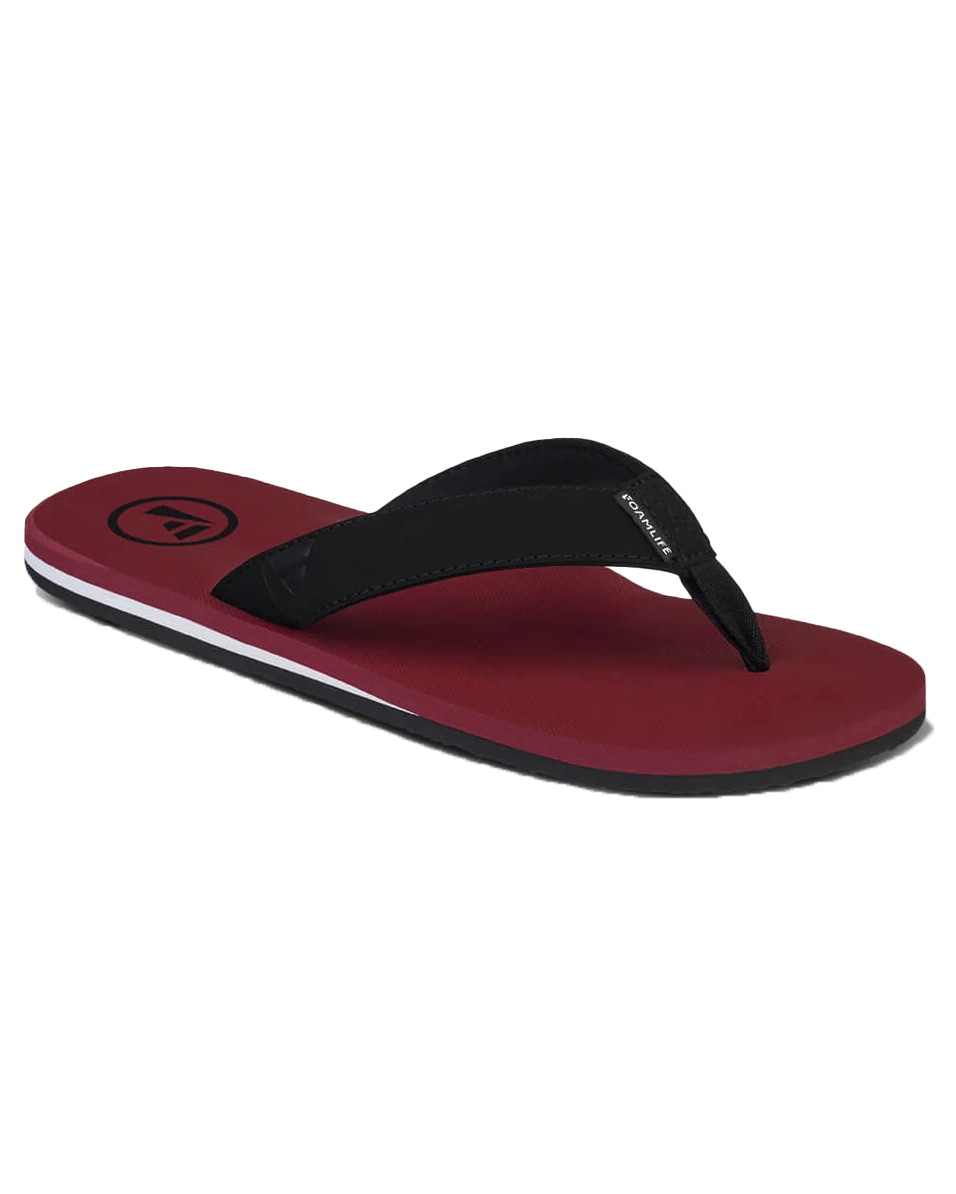 Traa Sc Flip Flops In Clay Red