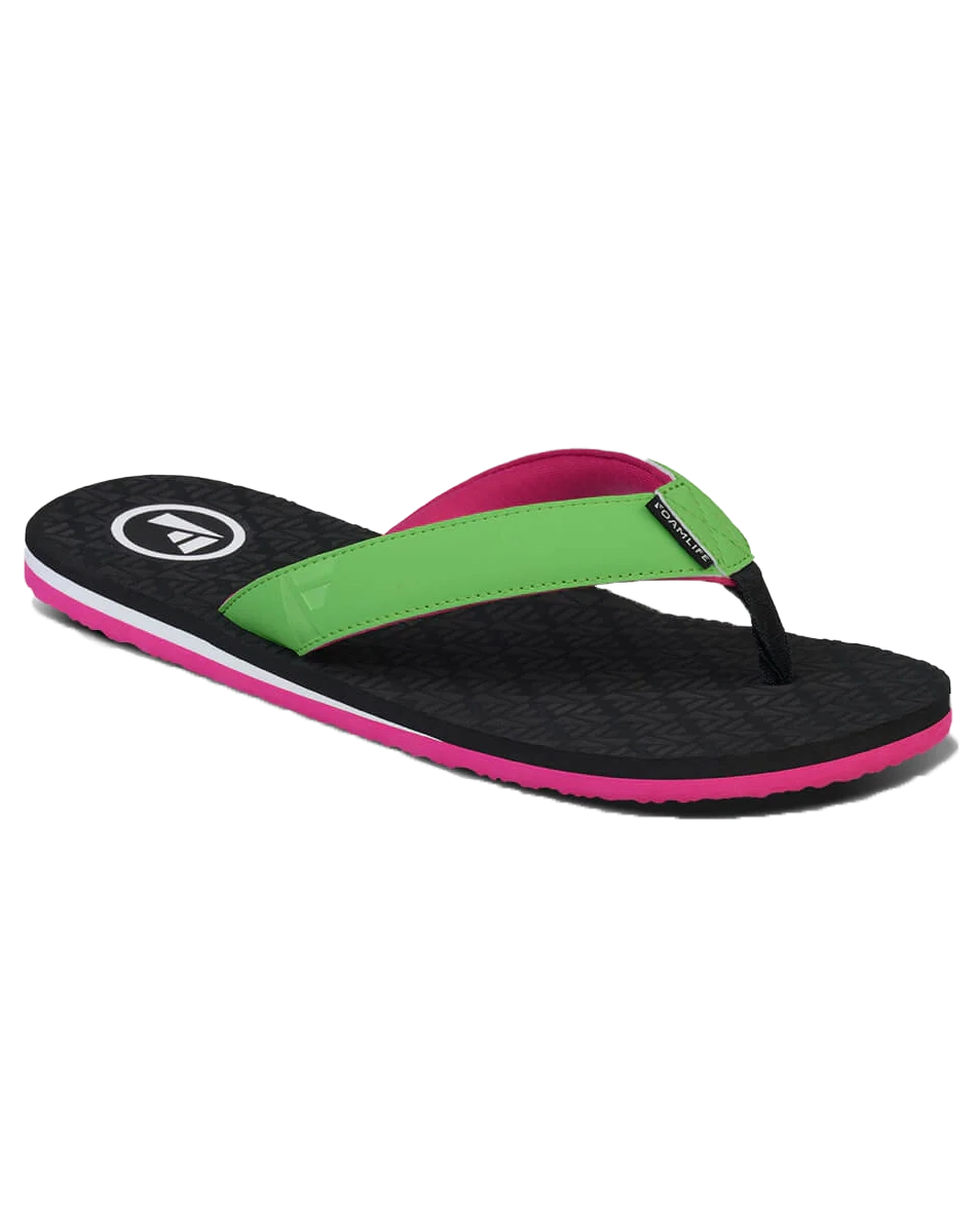 Tradd Flip Flops In Black