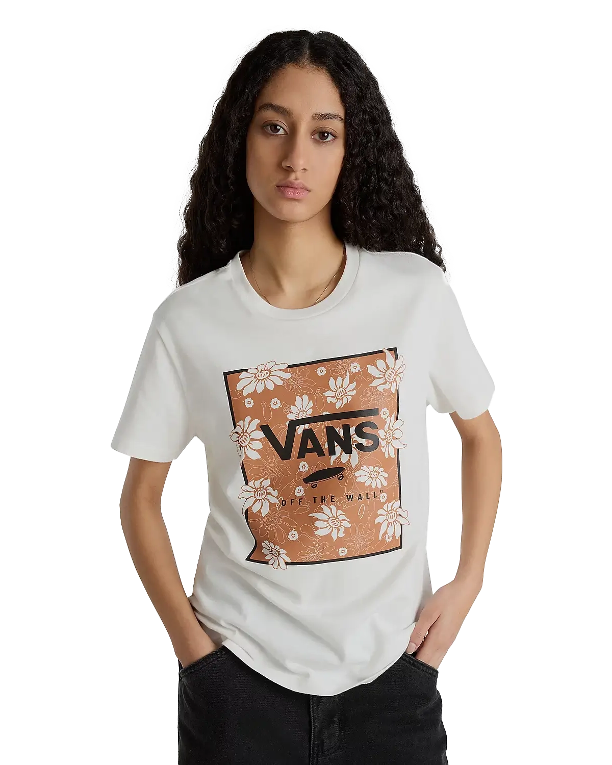 Tropic Fill Floral T-shirt In Marshmallow