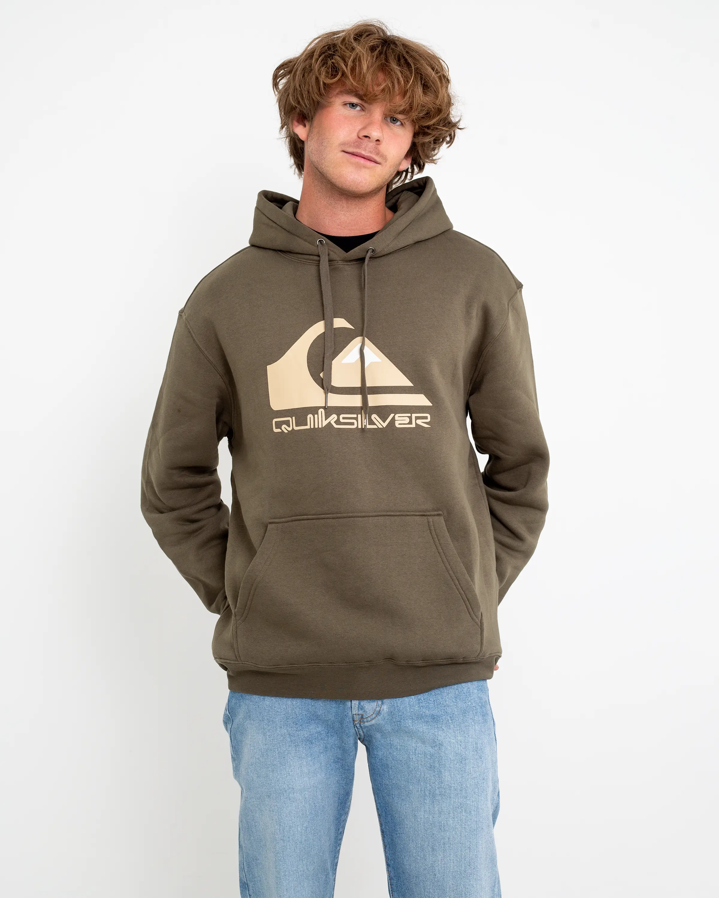 Big Logo Hoodie In Grape Leaf
