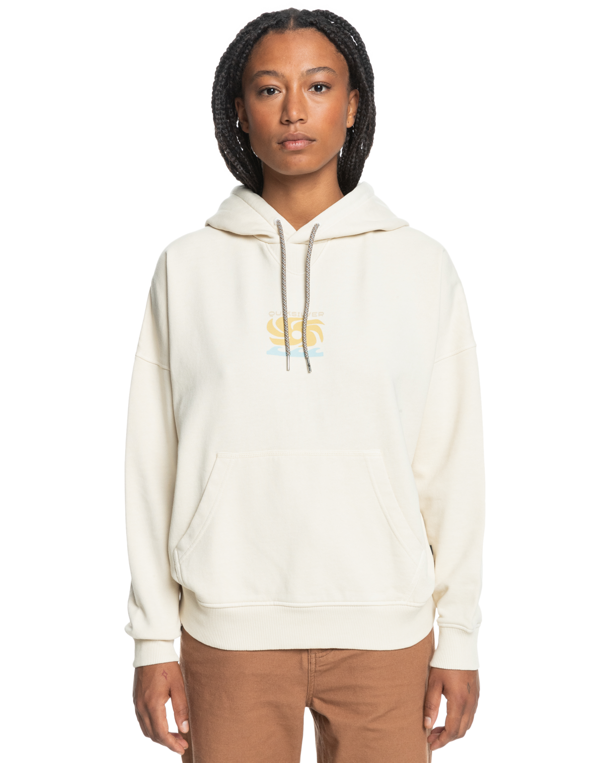 Uni Oversized Hoodie In Birch