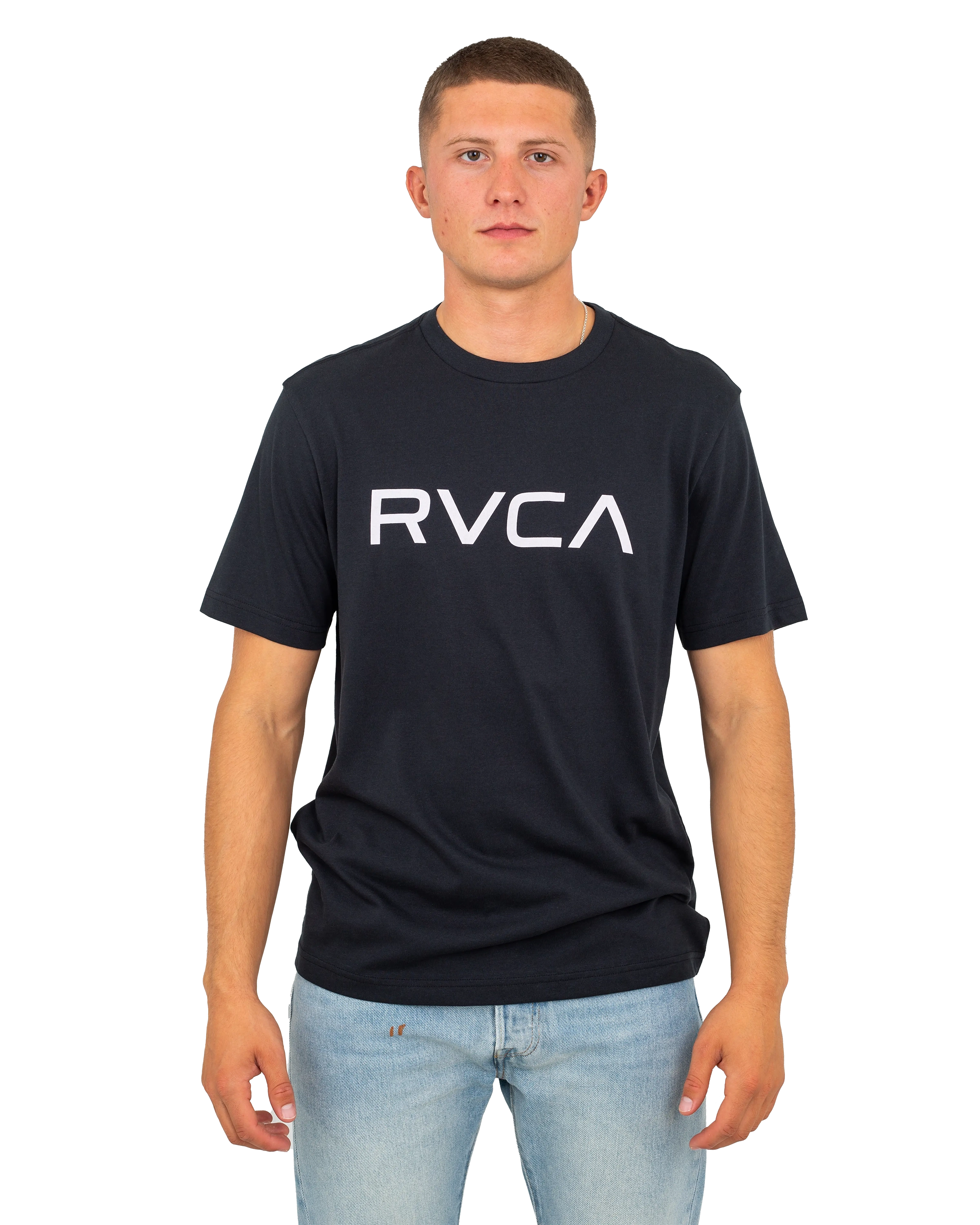 Big Rvca T-shirt In Black