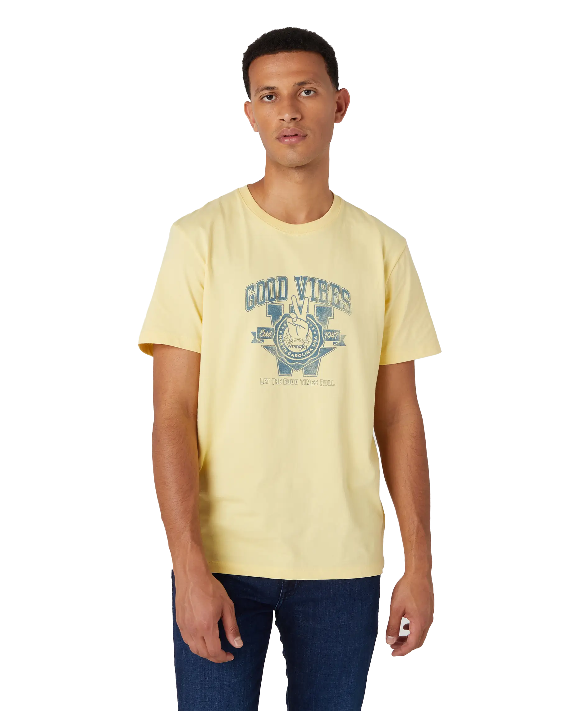 Varsity T-shirt In Pineapple Slice