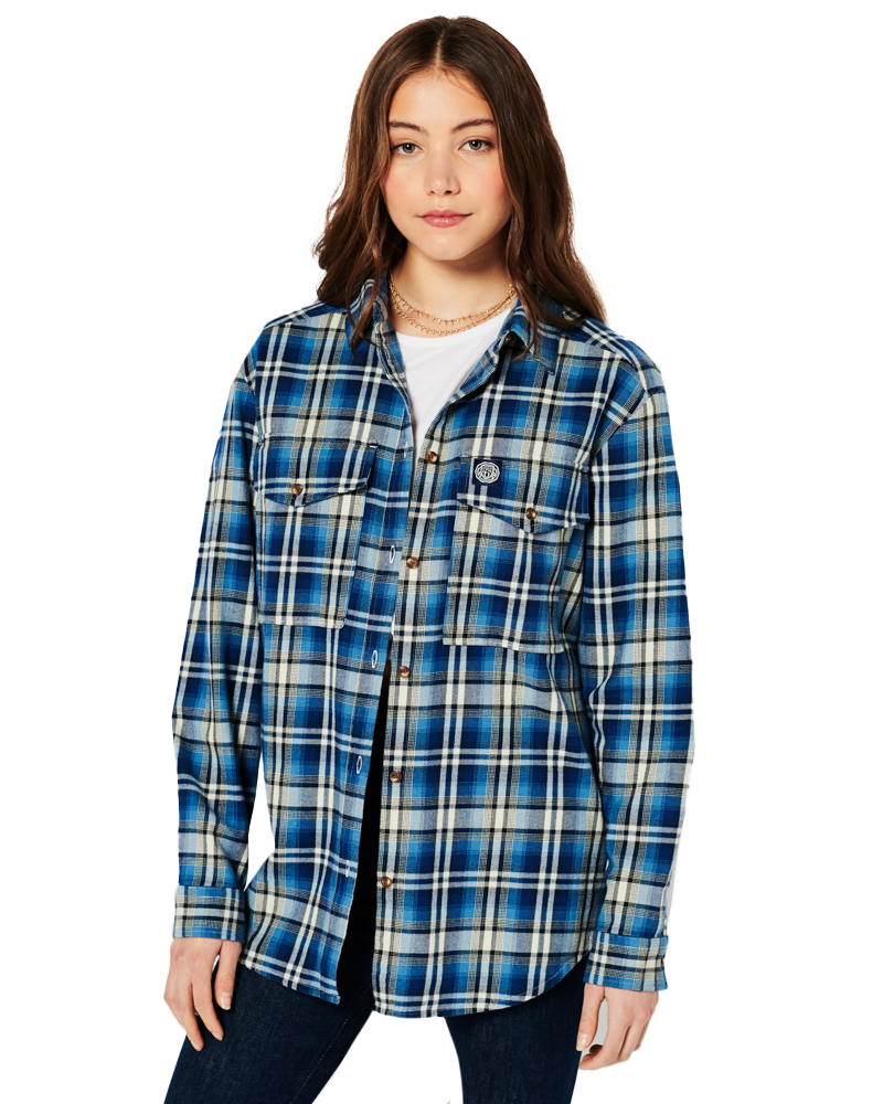 Vintage Check Shirt In Blue