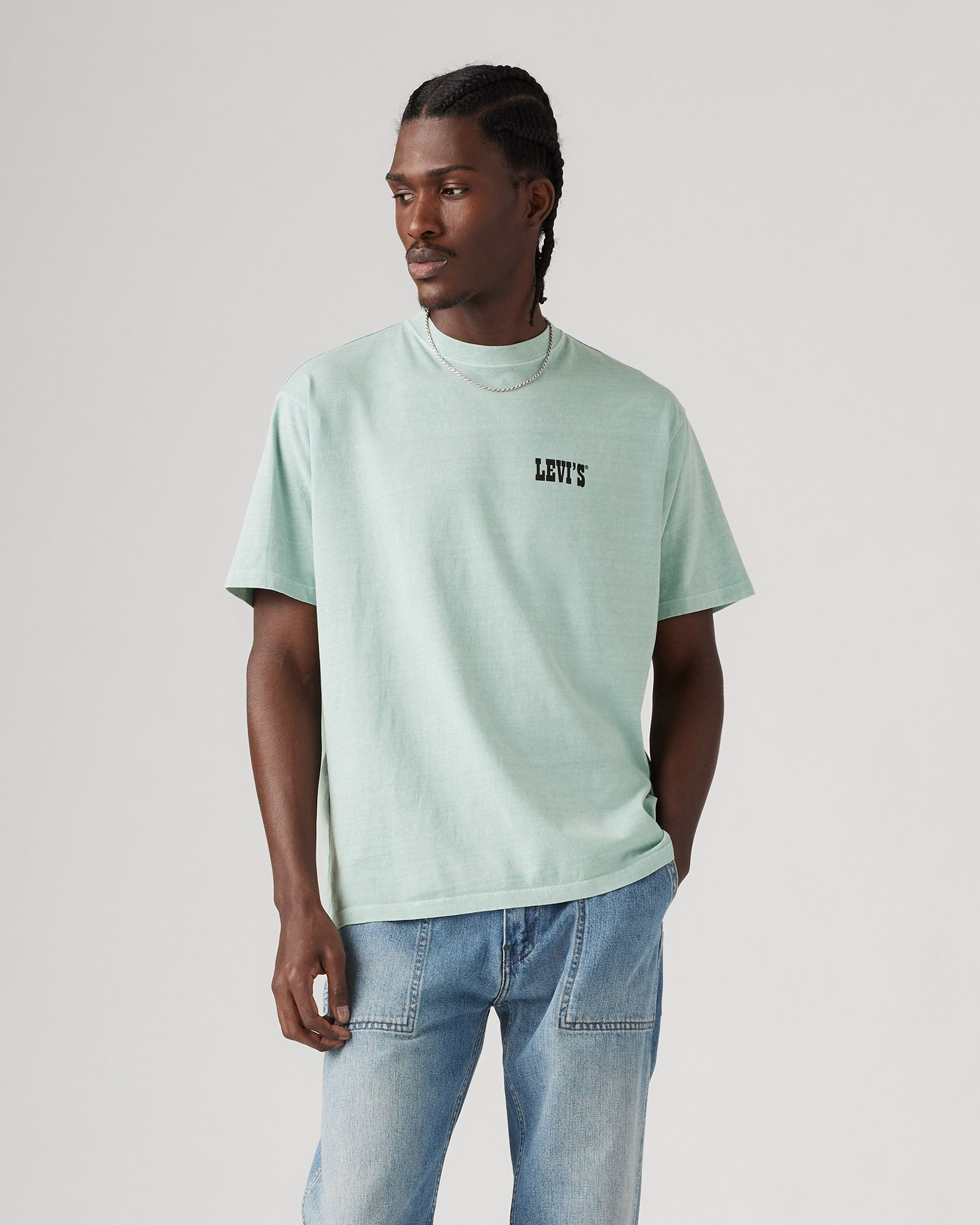 Vintage Graphic T-shirt In Mountaineer Capulet Olive