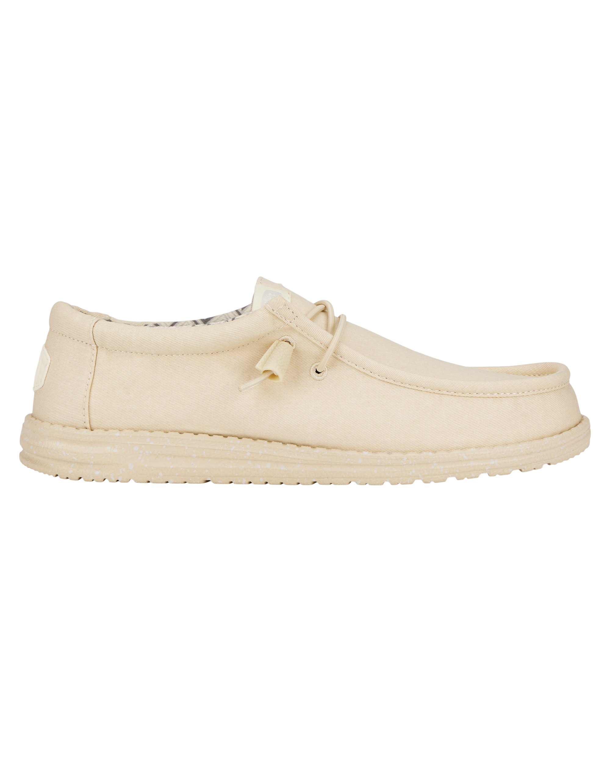 Wally Canvas Shoes In Stone White
