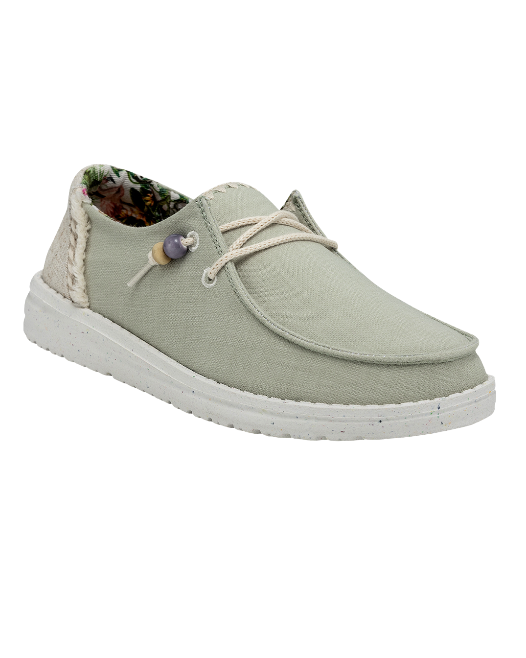 Wendy Natural Shoes In Sage
