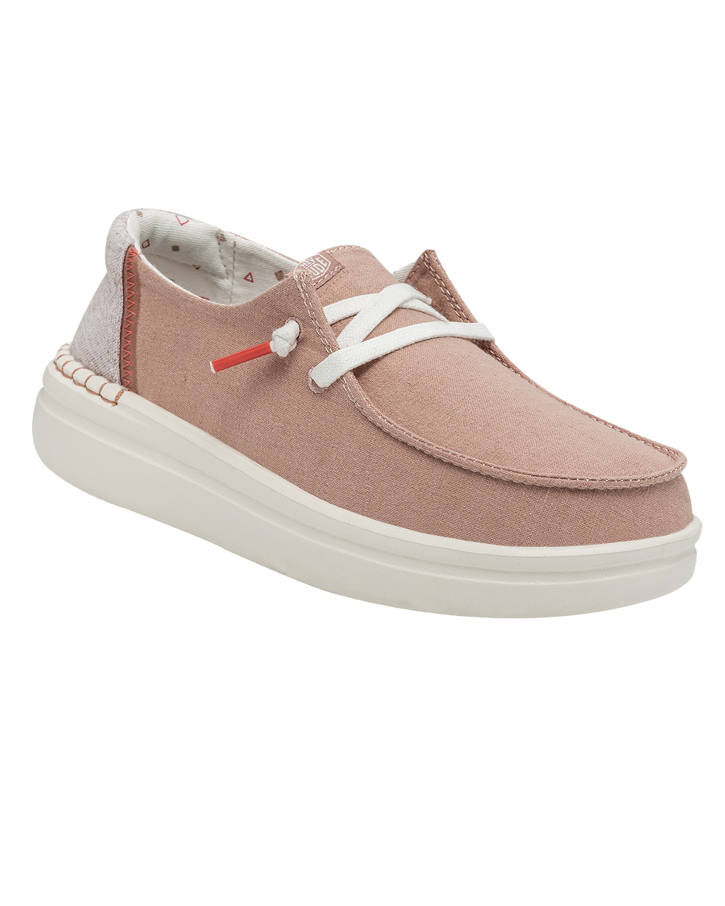 Wendy Rise Shoes In Chambray Rose