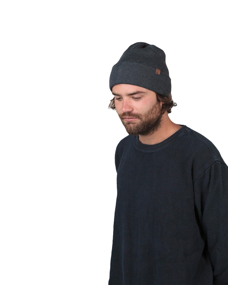 Willes Beanie In Dark Heather