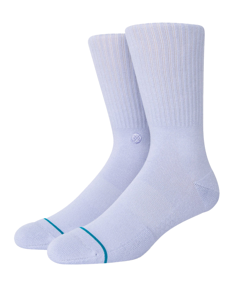 Womens Icon Socks In Lilac Ice