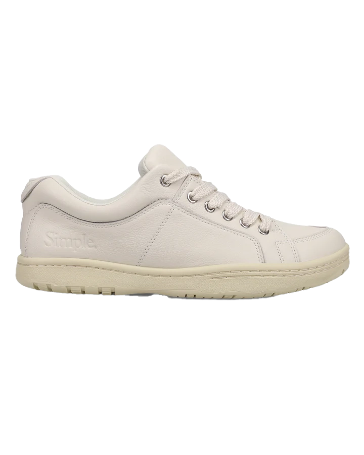 Womens Os Leather Shoes In White