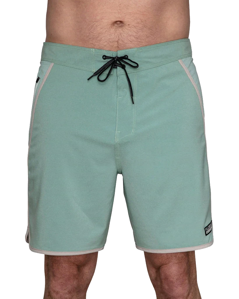Block Boardshorts In Sage