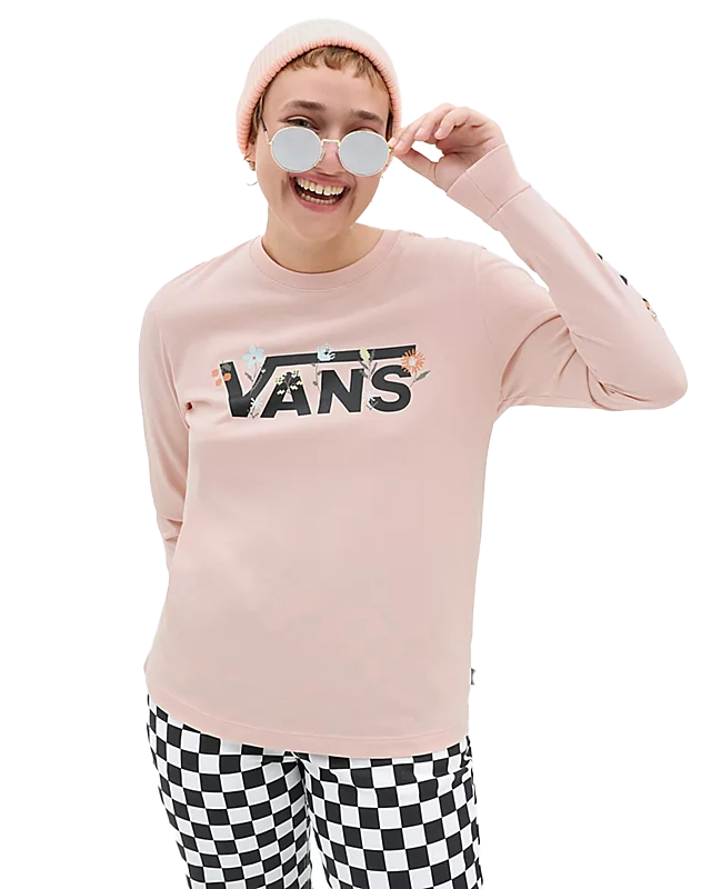 Wyld Tangle Micro Disty T-shirt In Rose Smoke