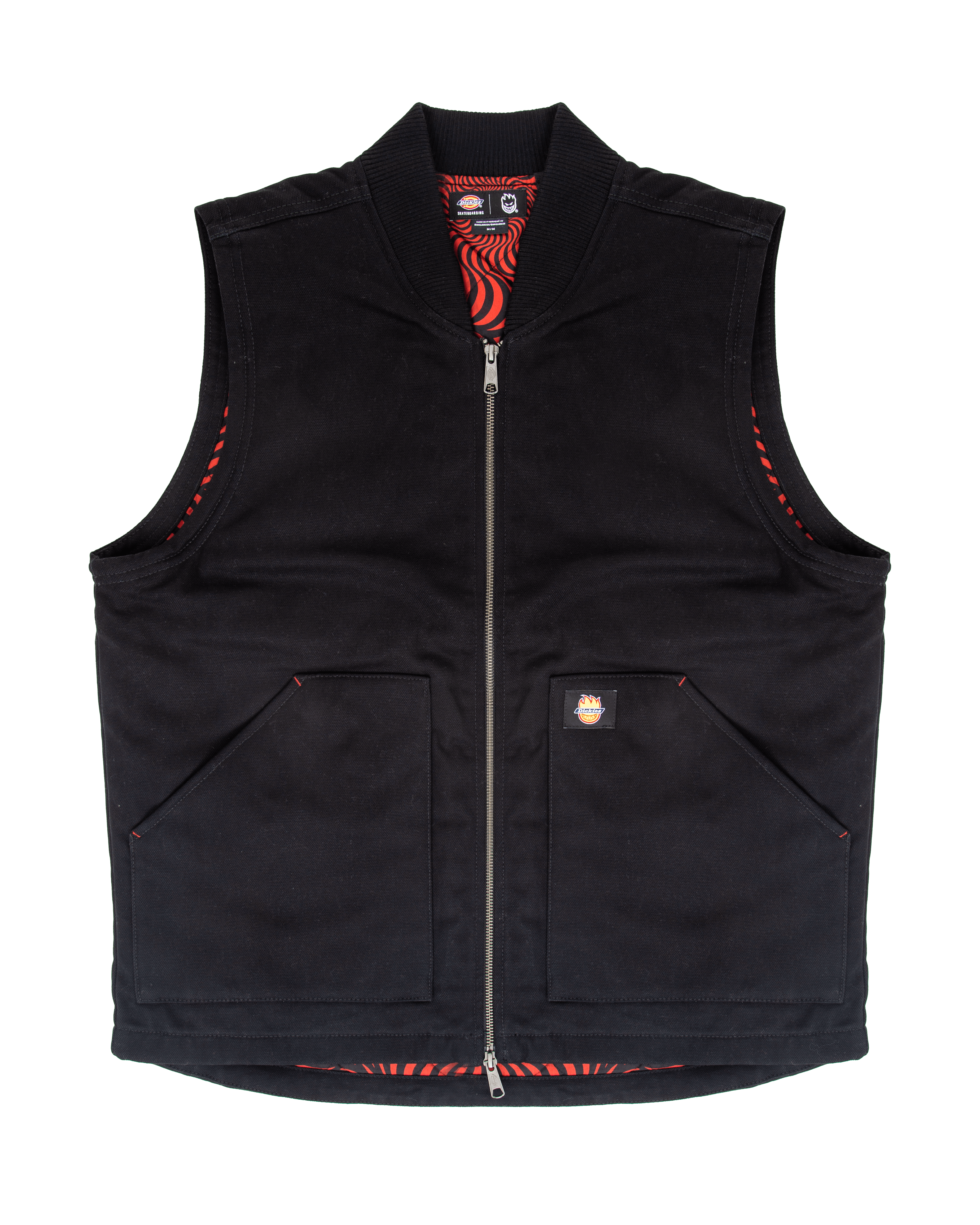 X Spitfire Gilet In Black