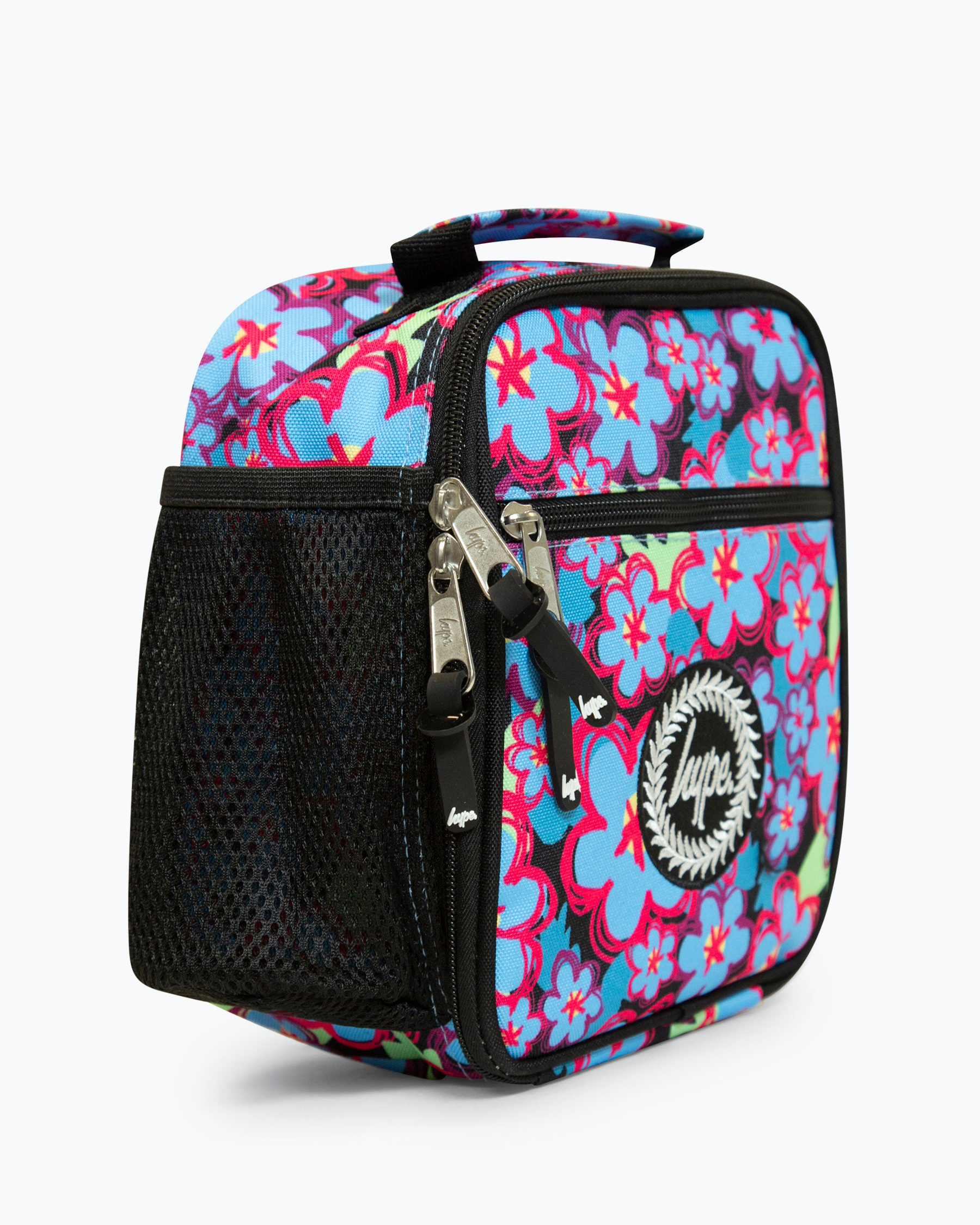 Blue Flowers Lunch Box In Multi