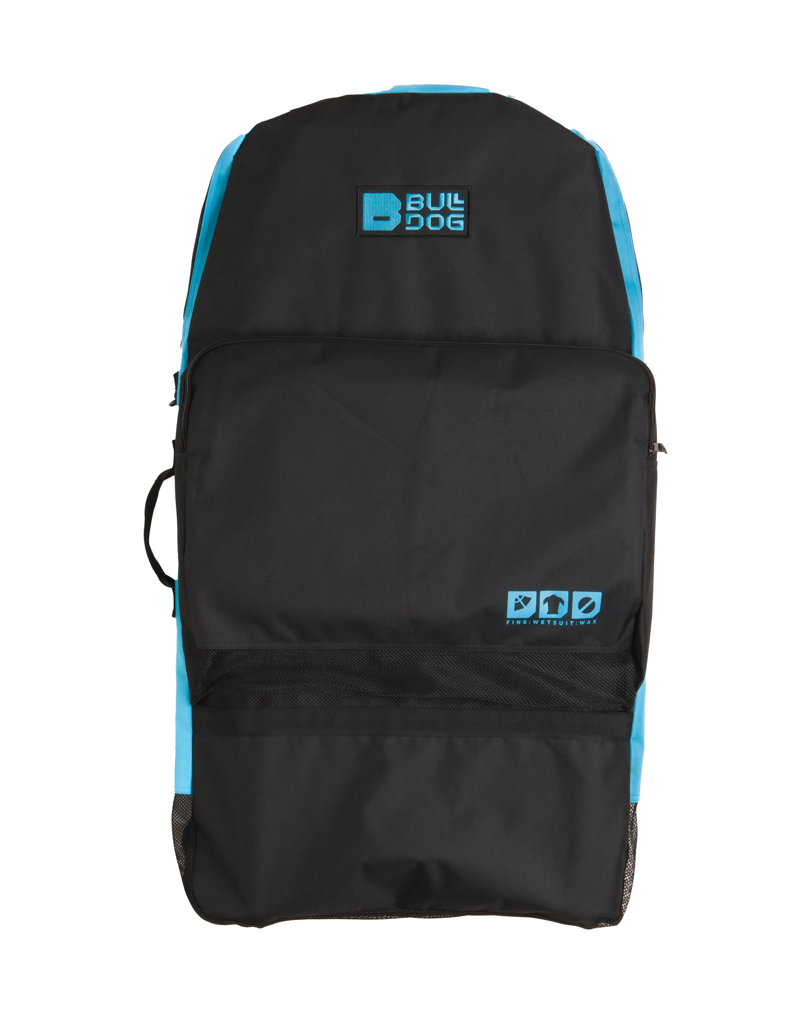 Bodyboard Bag In BlackandCyan