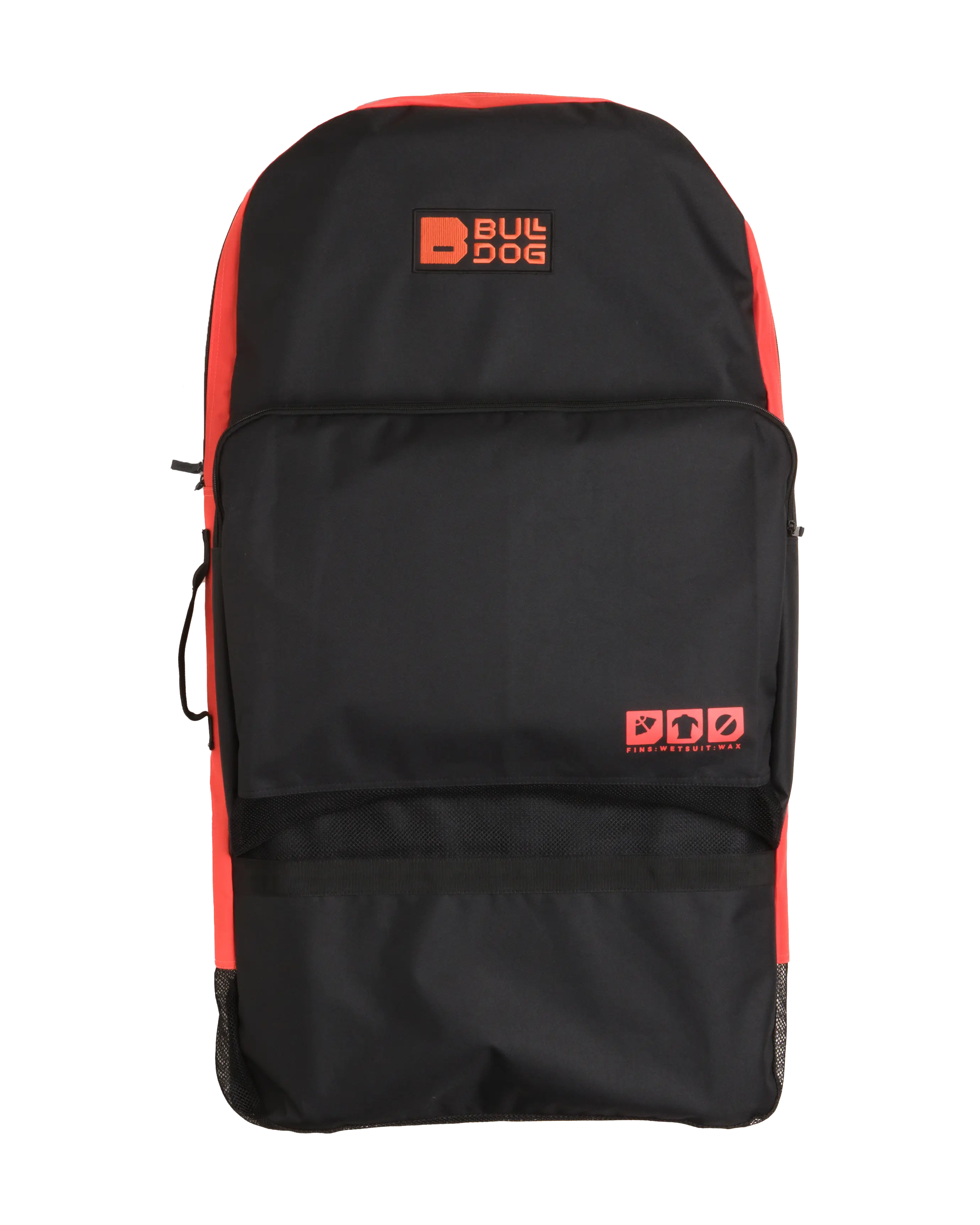 Bodyboard Bag In BlackandOrange