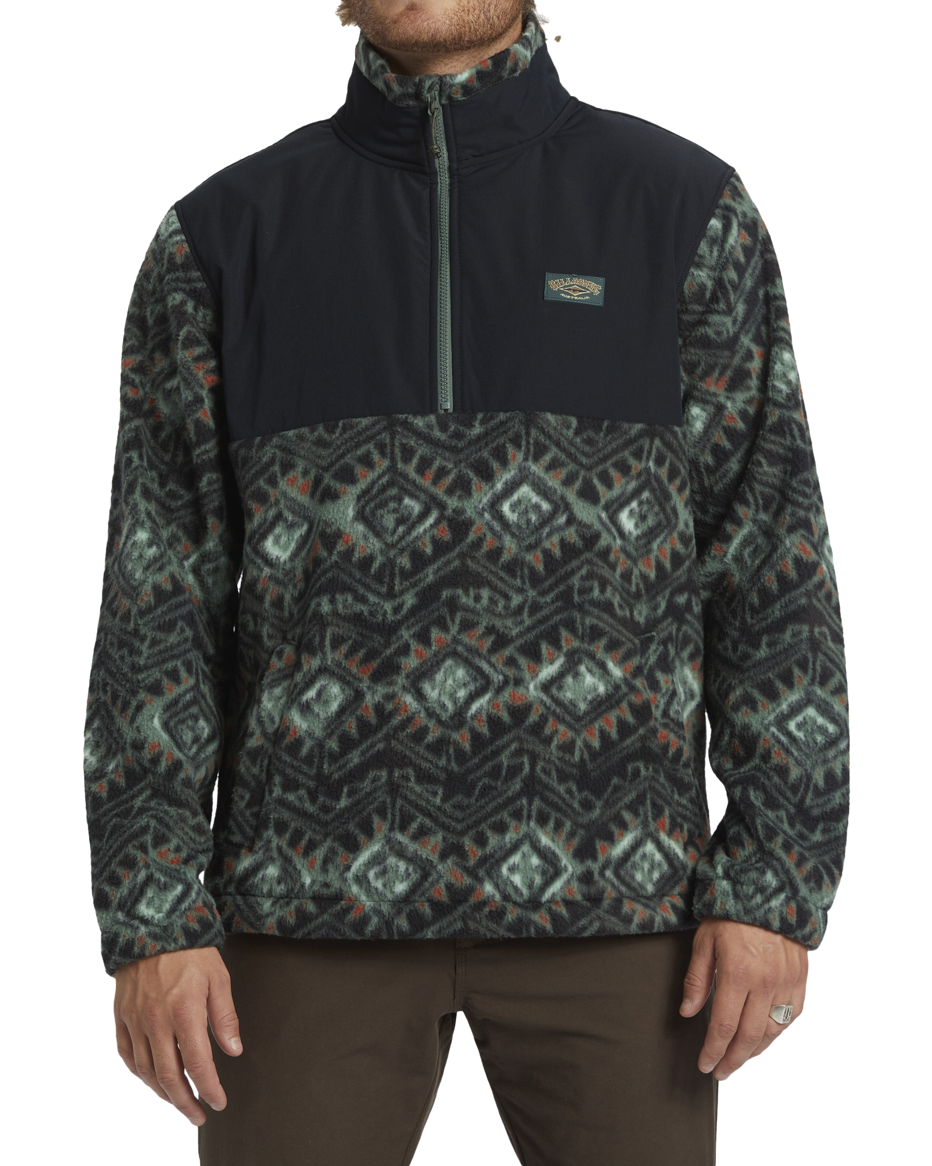 Boundary Re-issue Fleece Jacket In Black