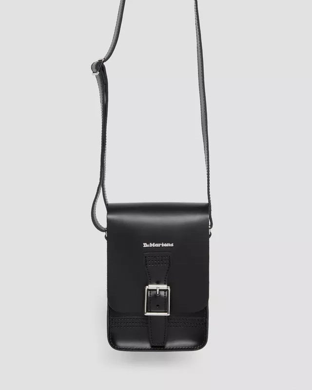 Box Crossbody Bag In Black KievandSmooth Leather