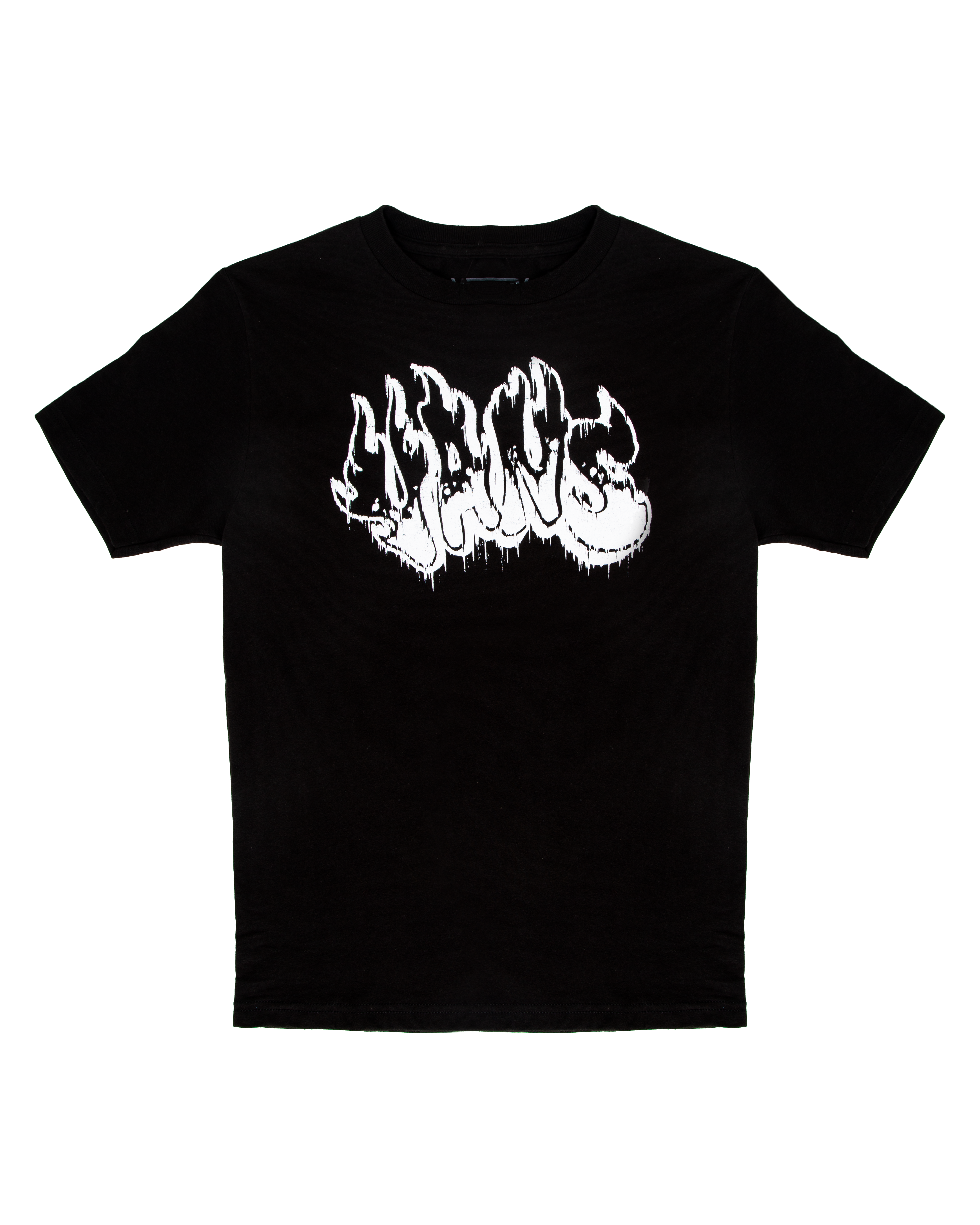 Boys Burnout T-shirt In Black