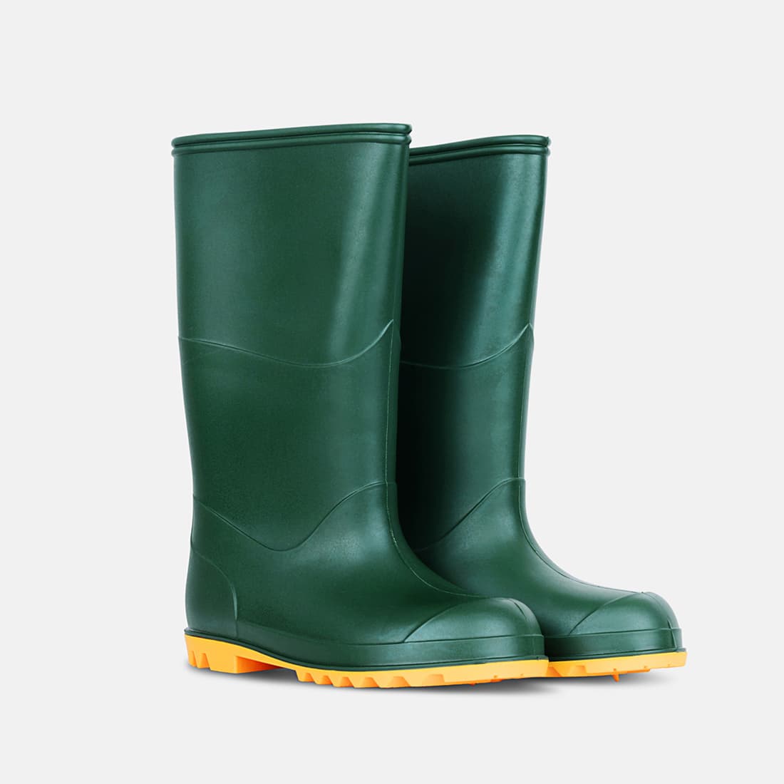 Classic Wellies Green - Green / 3 Youth