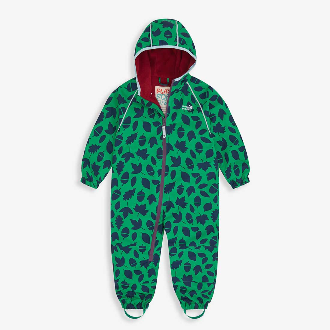 Ecosplash Fleece Lined Puddle Suit Green - 12-18 Mths / Green