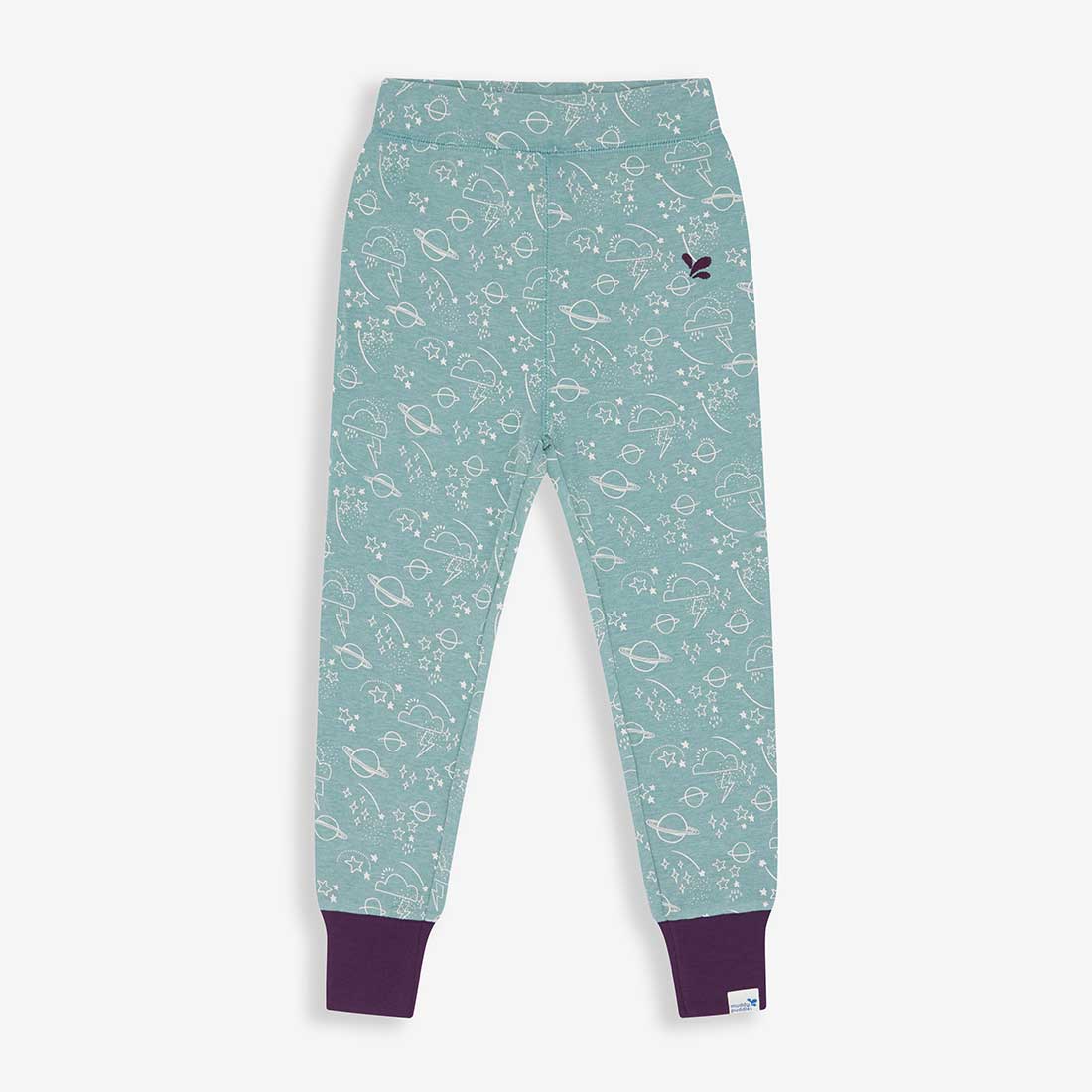 Kids Thermal Leggings Green - 5-6 Yrs / Green