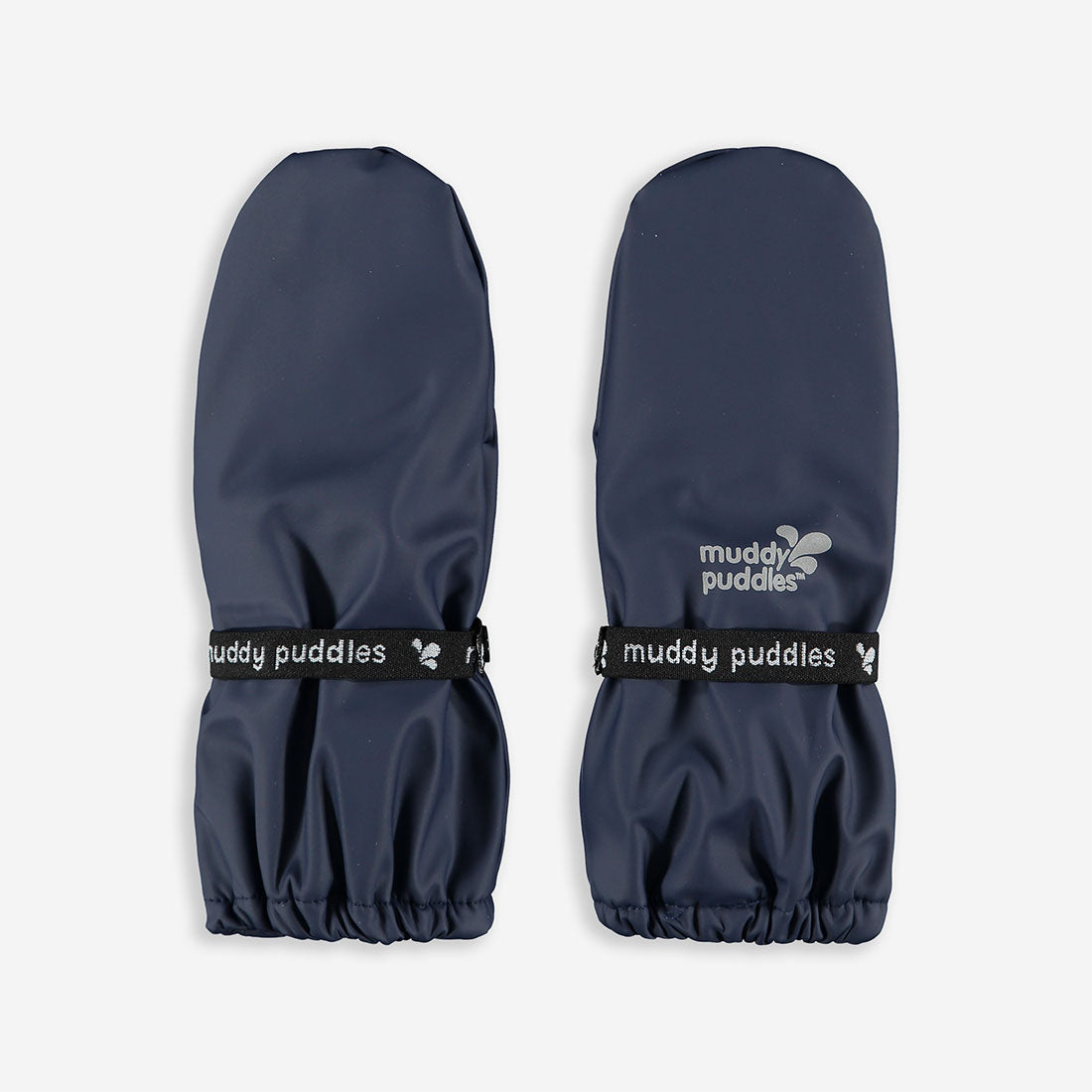 Pu Mitts Navy Recycled - 6-12 Mths / Navy
