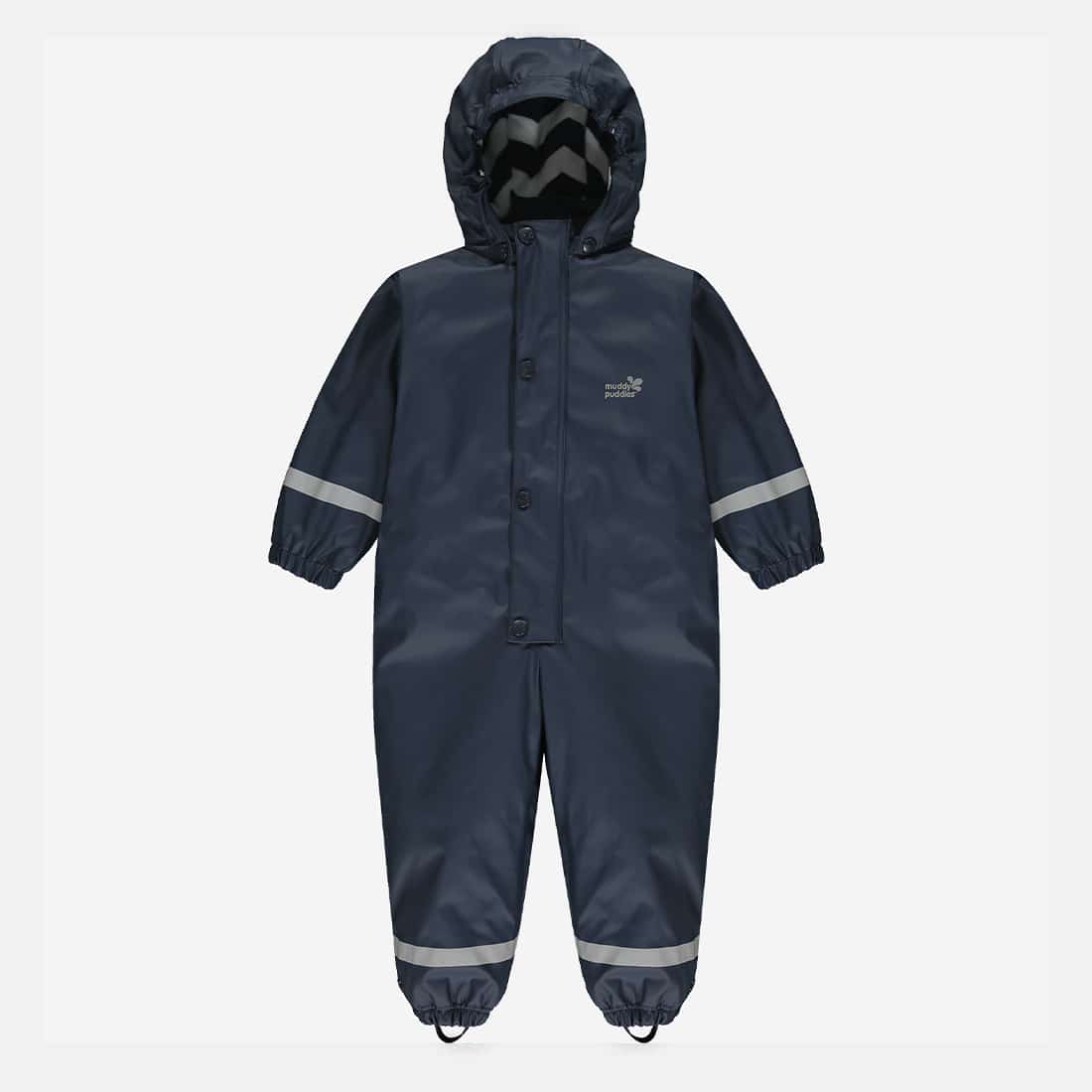 Puddleflex Fleece Lined Puddle Suit Navy - 18-24 Mths / Navy