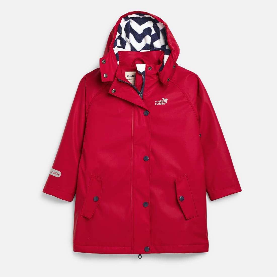 Puddleflex Waterproof Fleece Lined Jacket Red - 18-24 Mths / Red