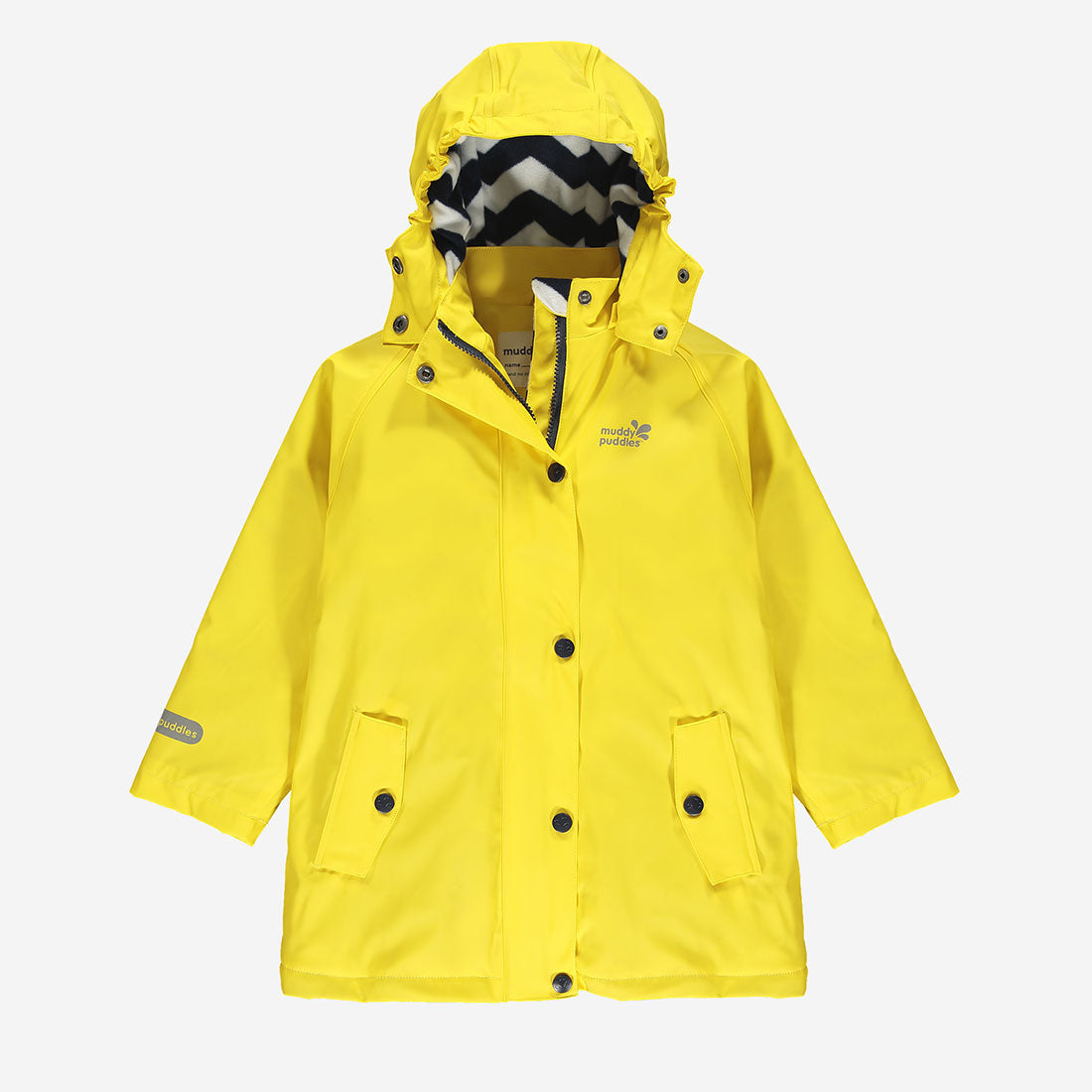 Puddleflex Waterproof Fleece Lined Jacket Yellow - 7-8 Yrs / Yellow