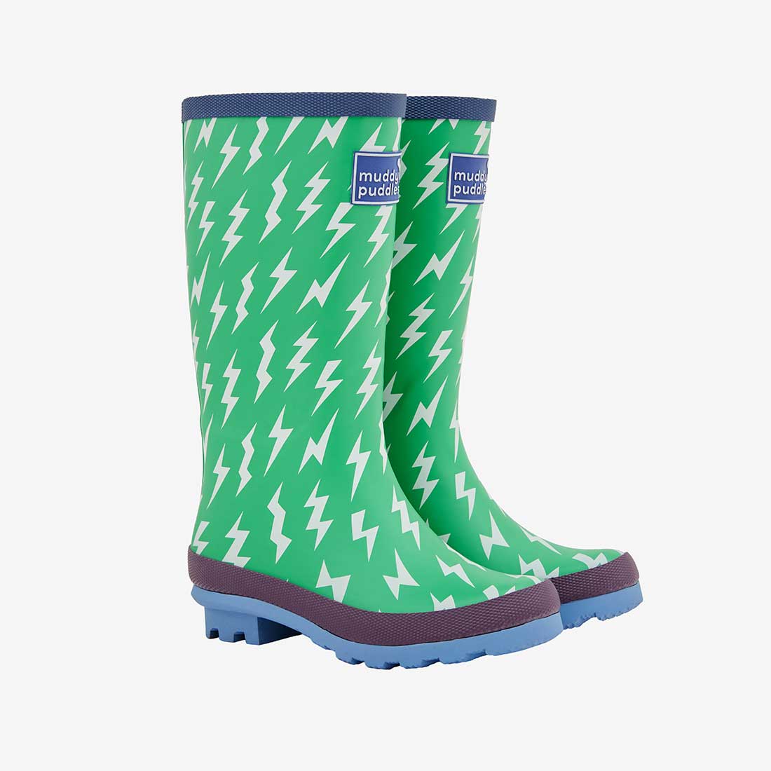 Puddlestomper Wellies Green - 2 Youth / Green