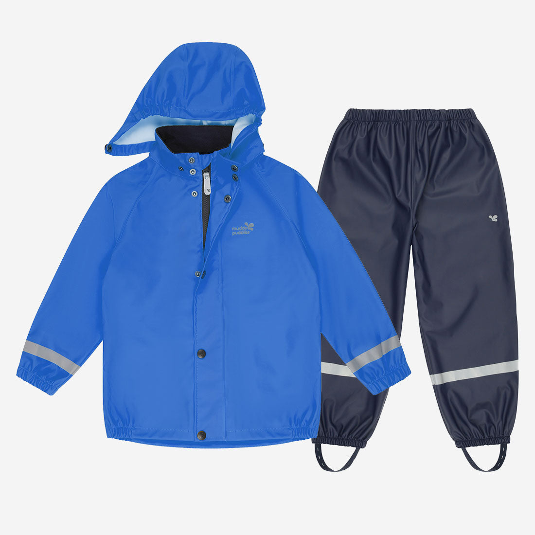 Rainy Day Waterproof Jacket And Trousers Set Blue - 5-6 Yrs / Multi