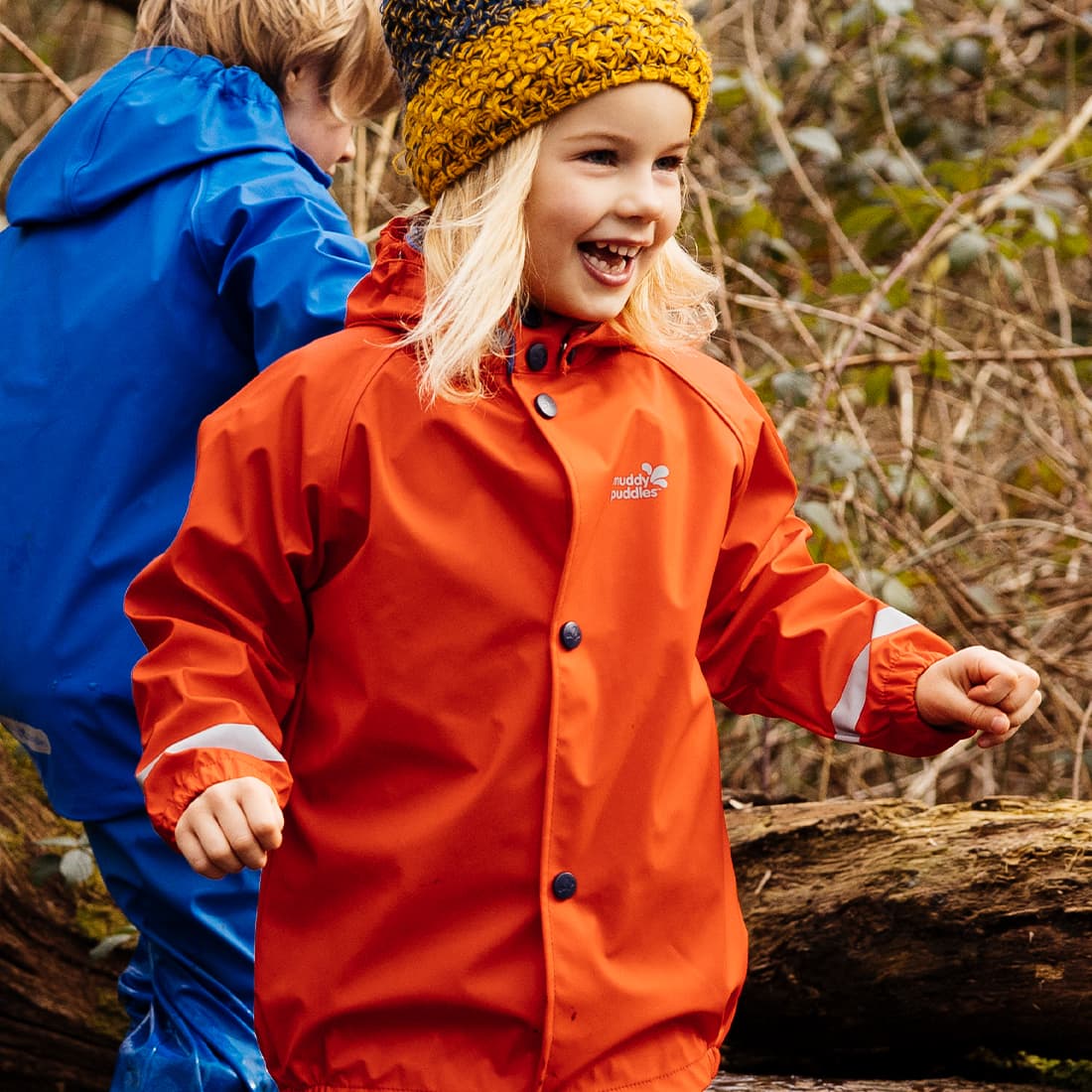 Rainy Day Waterproof Jacket Red - 7-8 Yrs / Red
