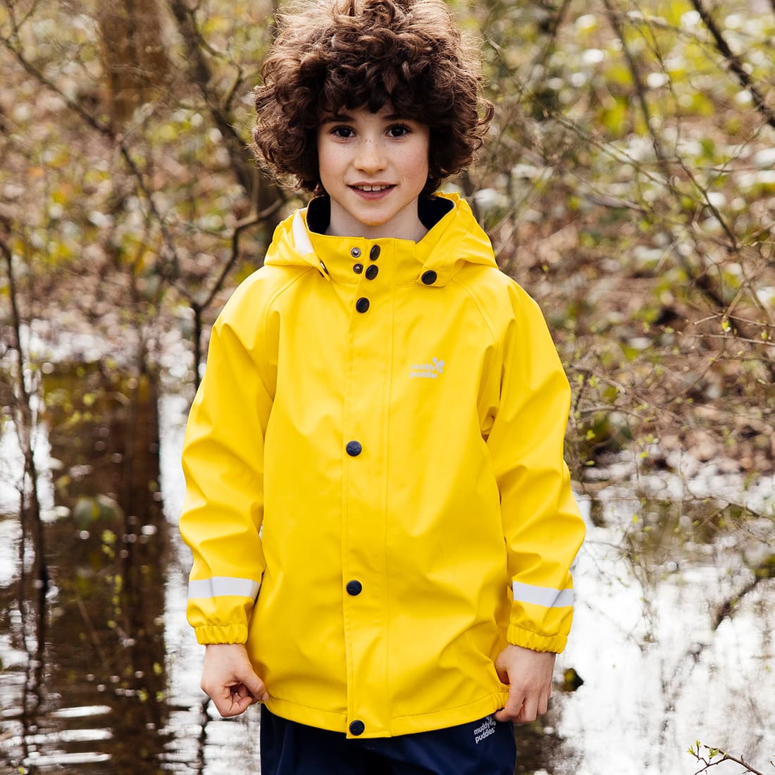 Rainy Day Waterproof Jacket Yellow - 12-18 Mths / Yellow