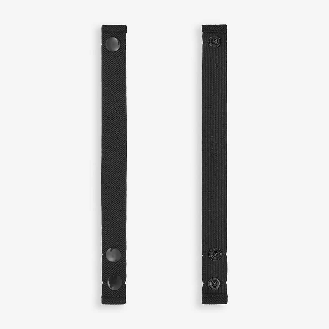 Spare Single Stirrup Black Plastic Poppers - One Size / Black