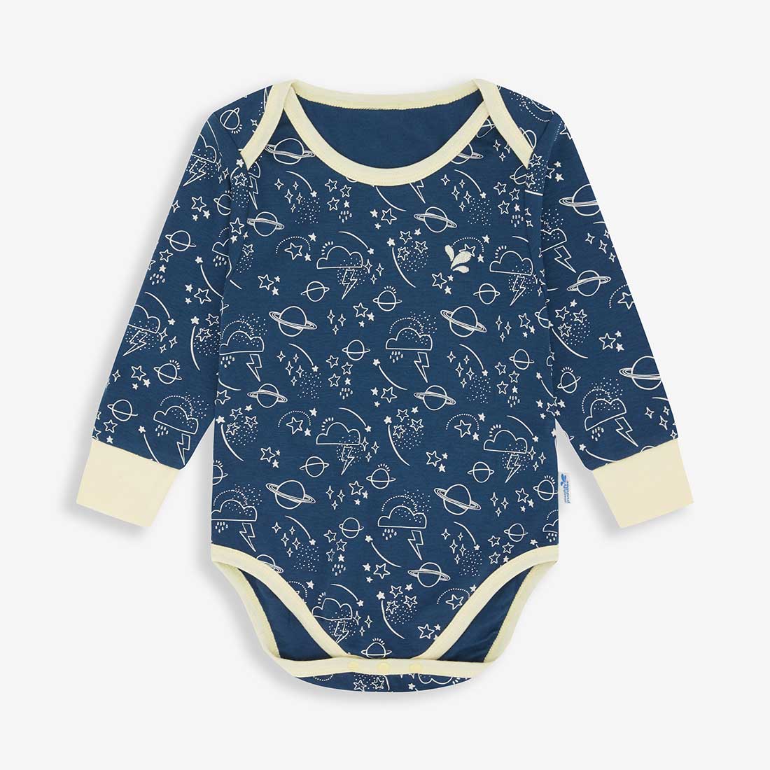 Thermal Baby Grow Navy - 6-12 Mths / Navy