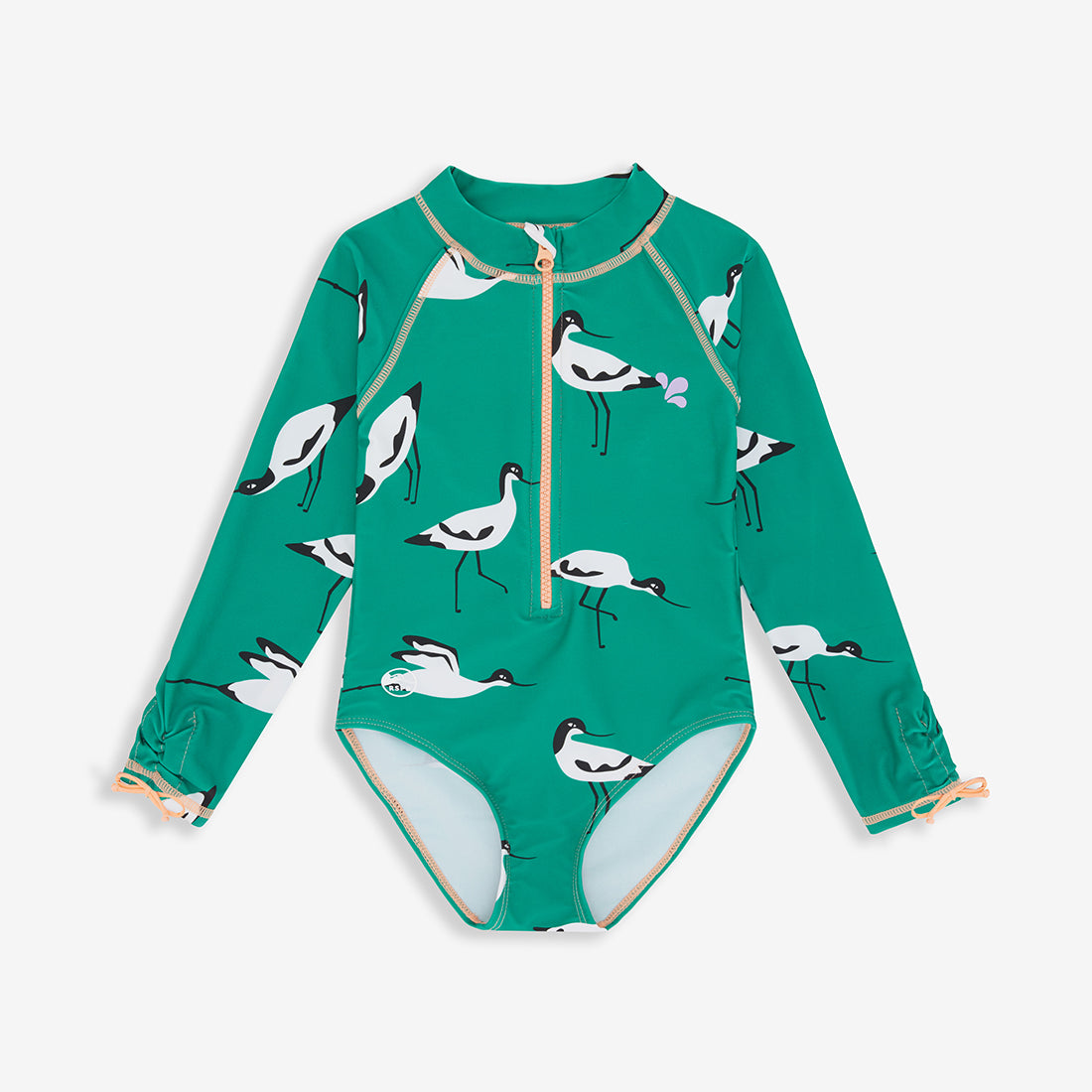 Uv Protective Long Sleeve Swimsuit Green - 6-7 Yrs / Green