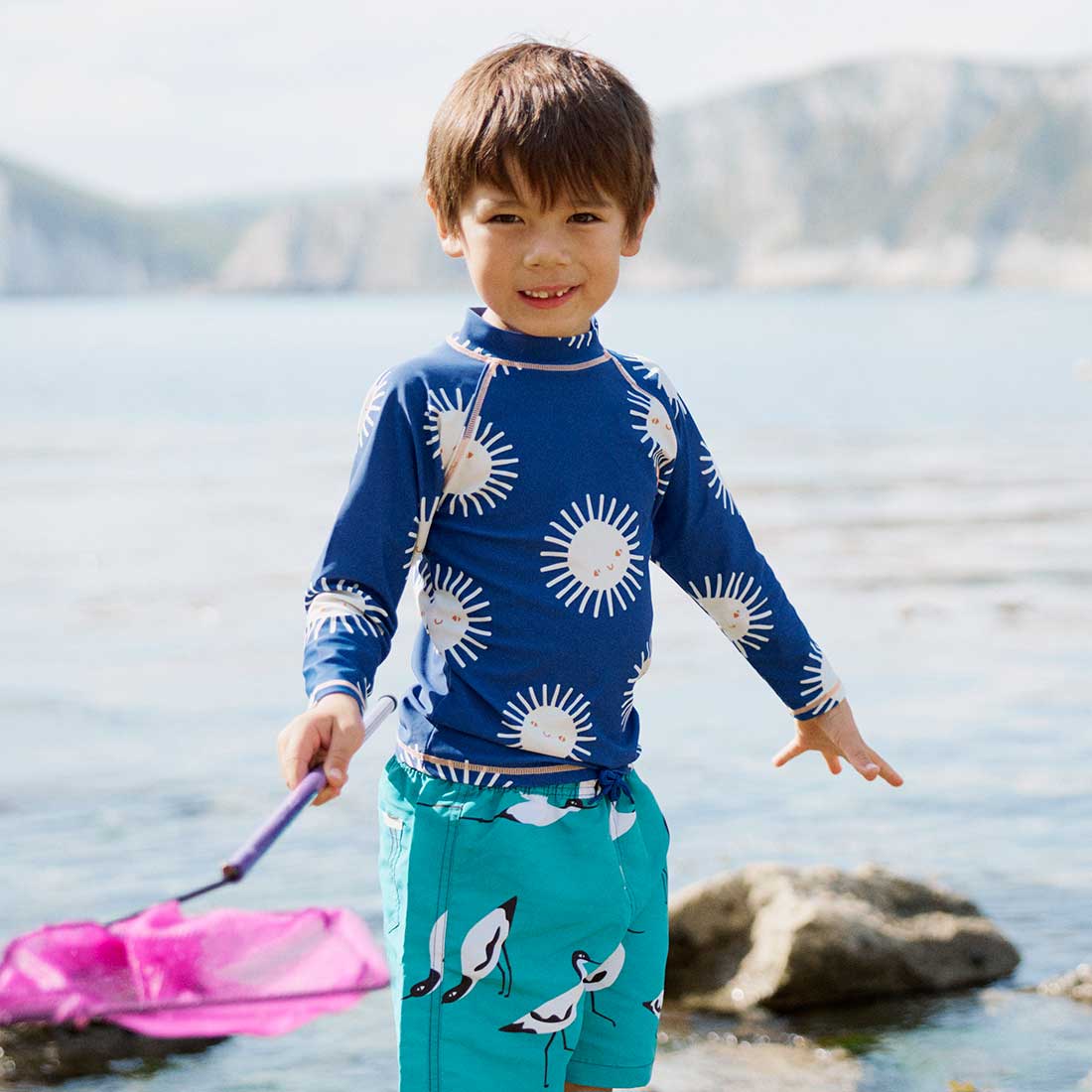 Uv Protective Rash Vest Blue - 7-8 Yrs / Blue