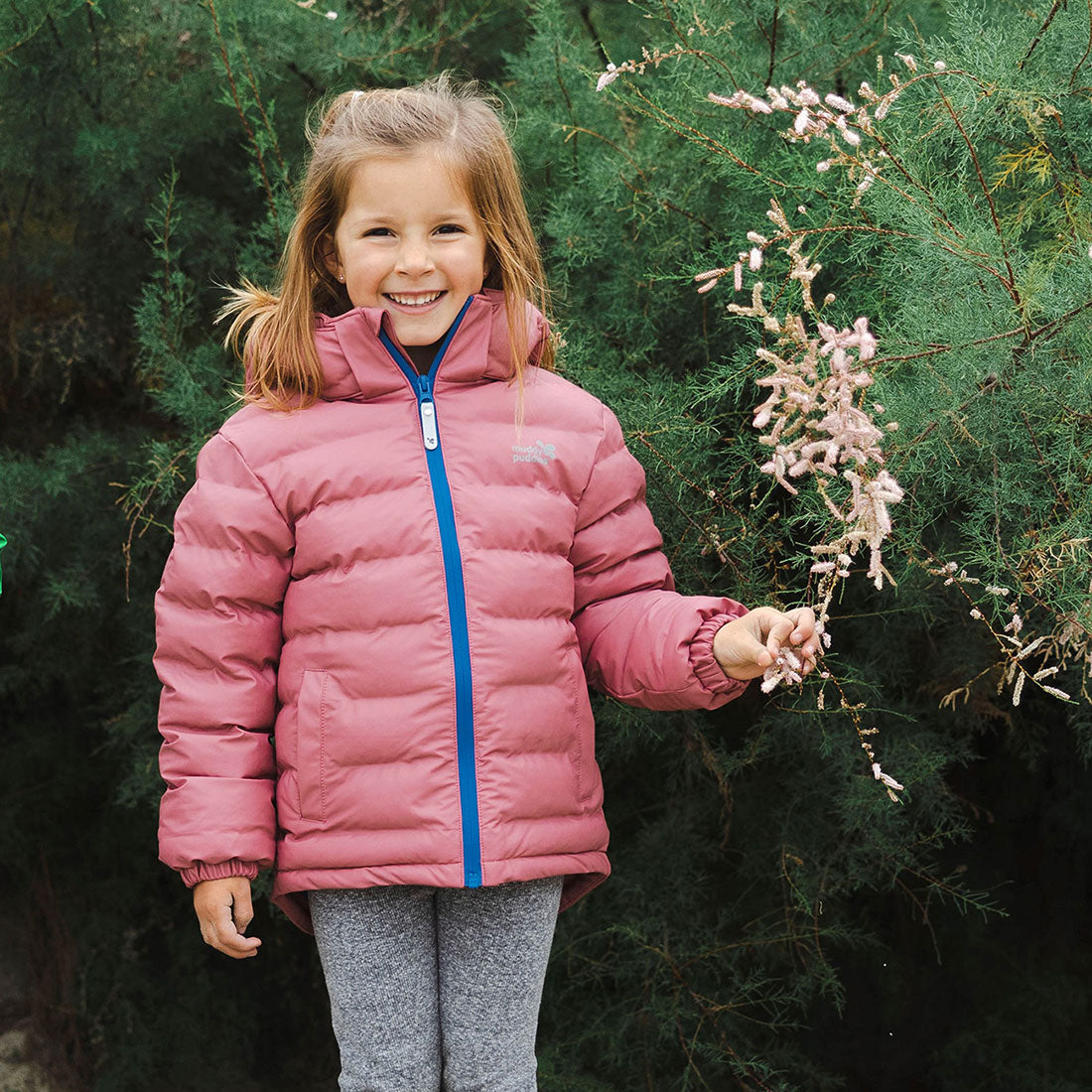 Waterproof Puffer Jacket Pink - 9-10 Yrs / Pink