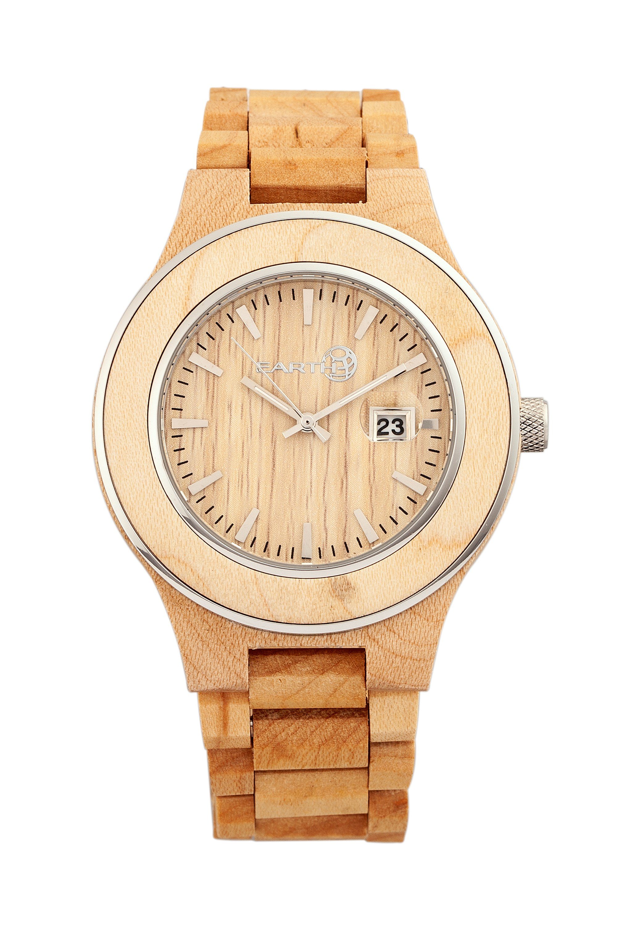 Cherokee Bracelet Watch With Magnified Date -