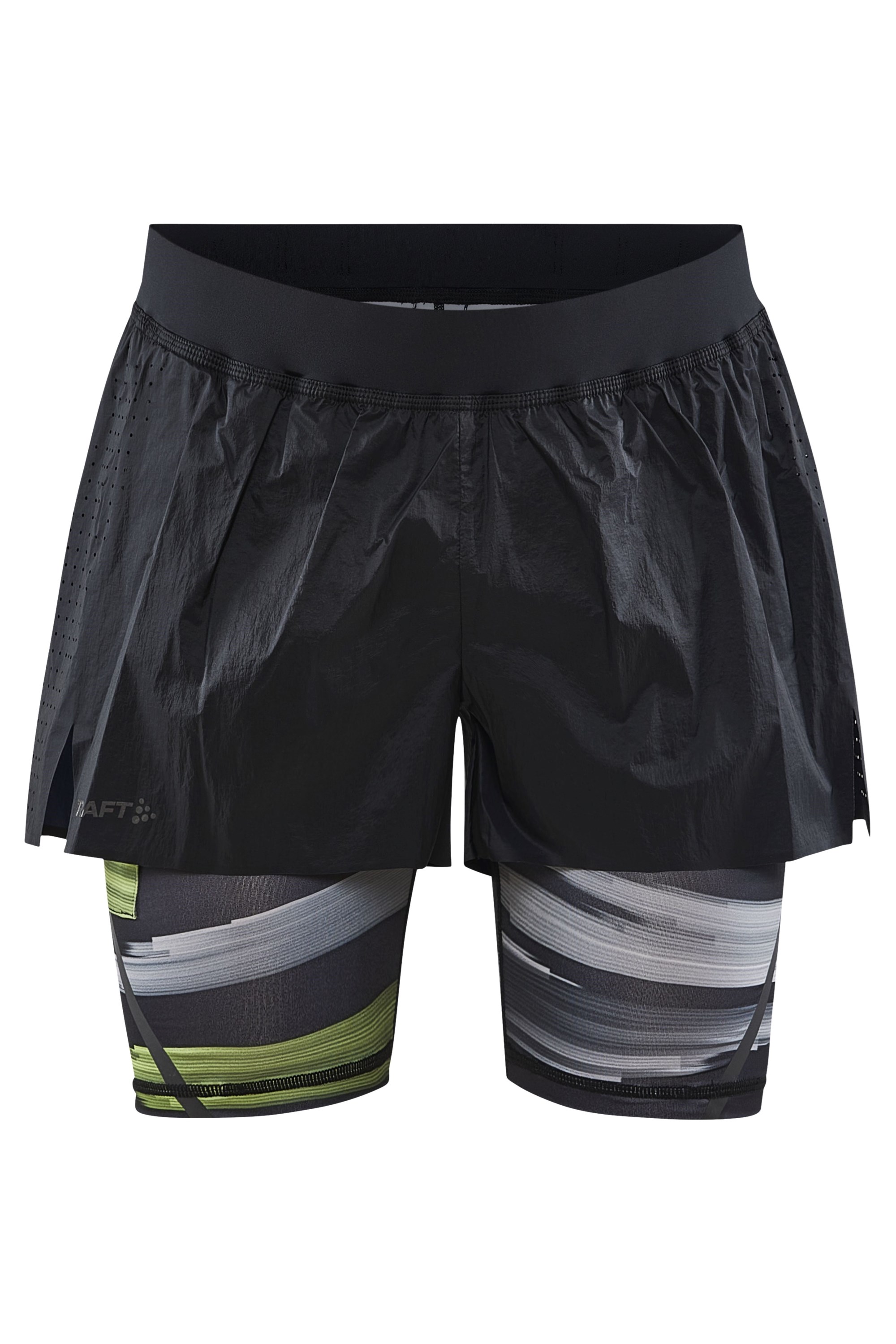 Ctm Distance Mens 2 In 1 Running Shorts -