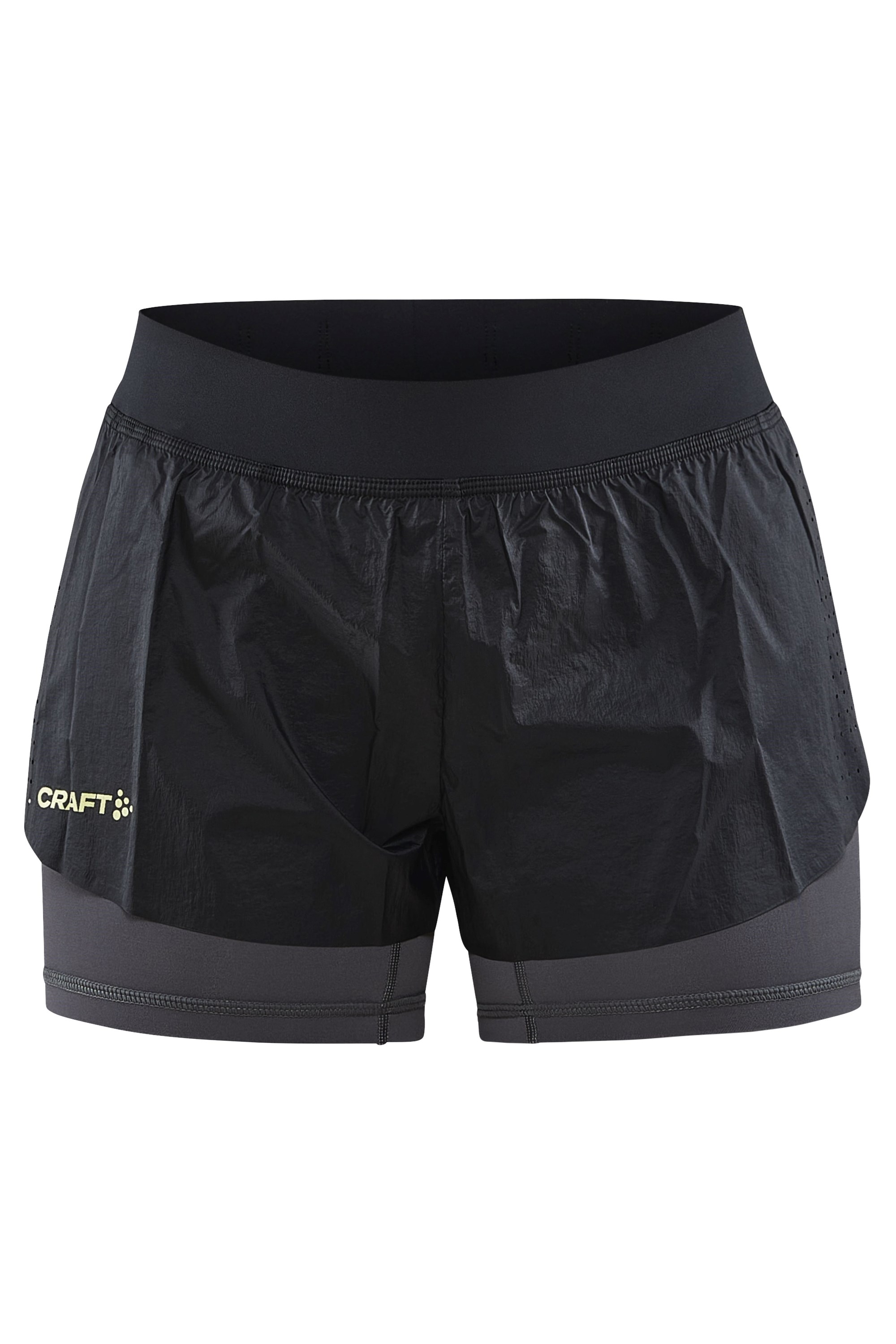 Ctm Distance Womens 2 In 1 Running Shorts -